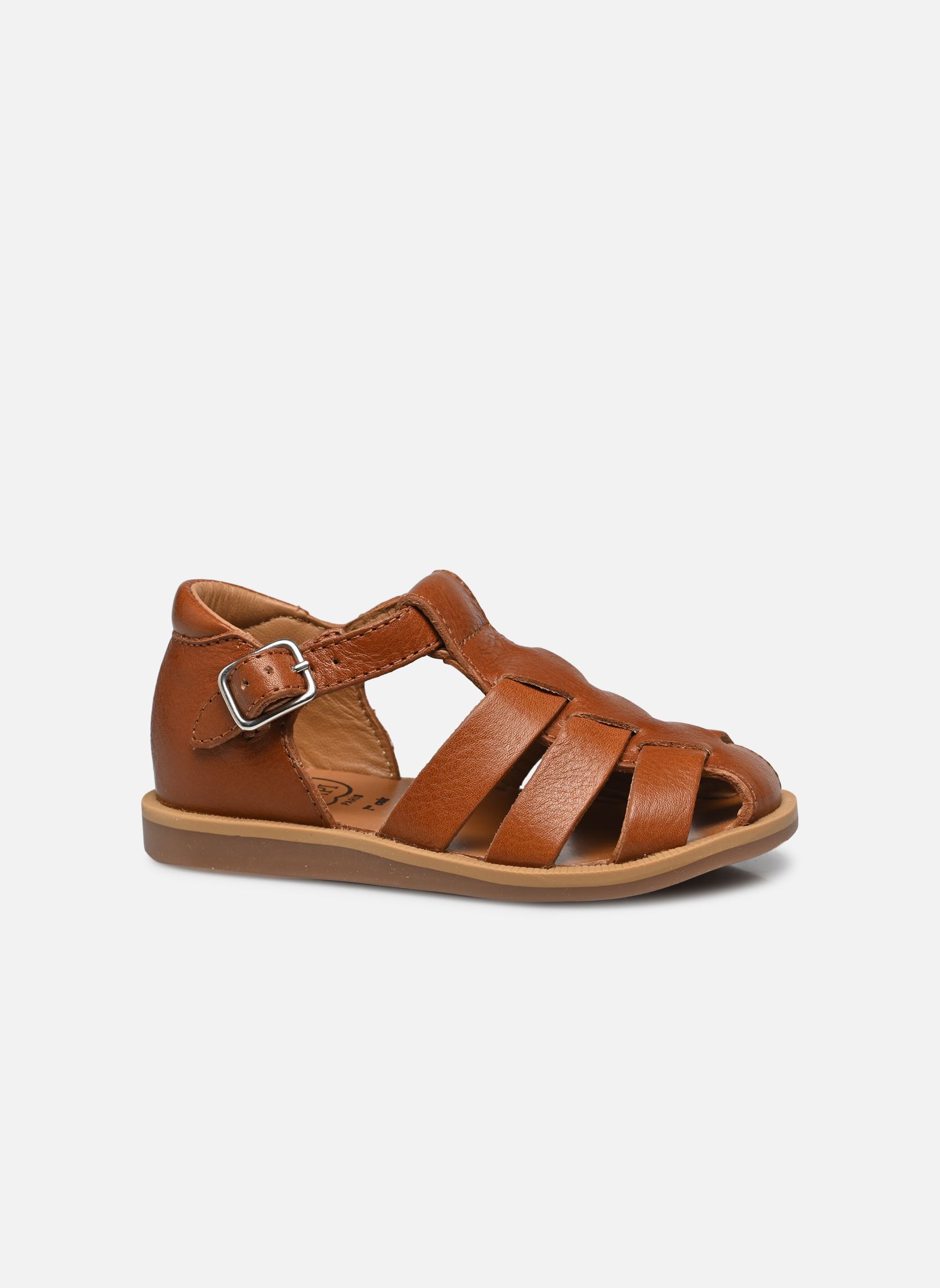 Sandales Poppy Daddy garçon marron Pom d Api Sandales Poppy Daddy garçon marron CAMEL 2