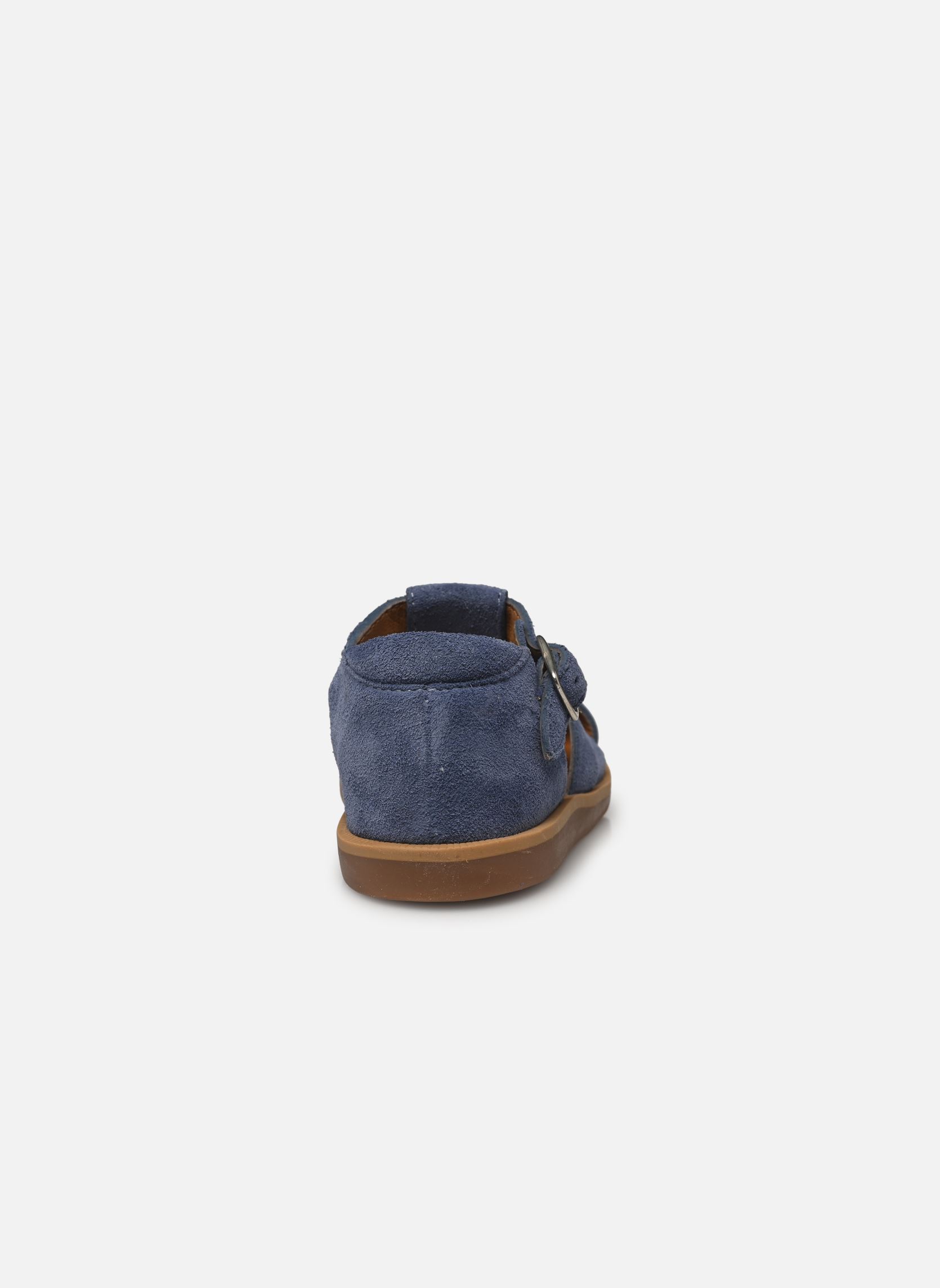 Sandales Poppy Daddy garçon bleu Pom d Api Sandales Poppy Daddy garçon bleu BLUE