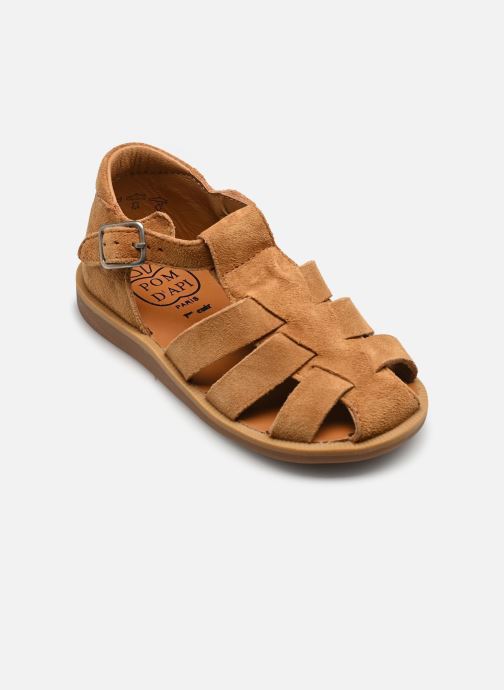 Pom d Api Sandalen Poppy Daddy jungen braun