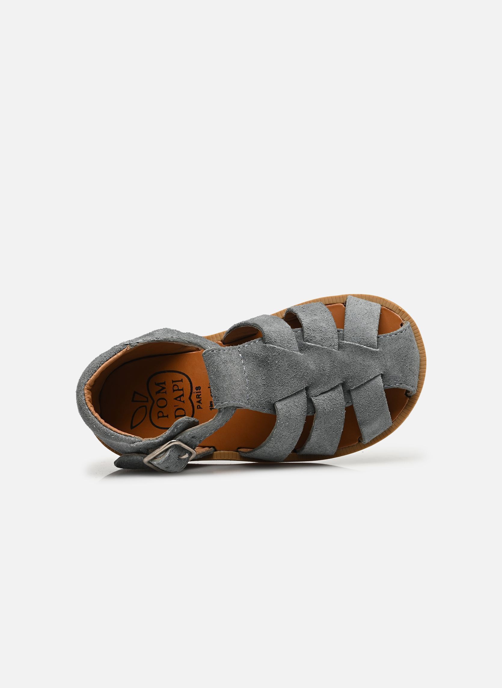 Sandales Poppy Daddy garçon gris Pom d Api Sandales Poppy Daddy garçon gris GRIS