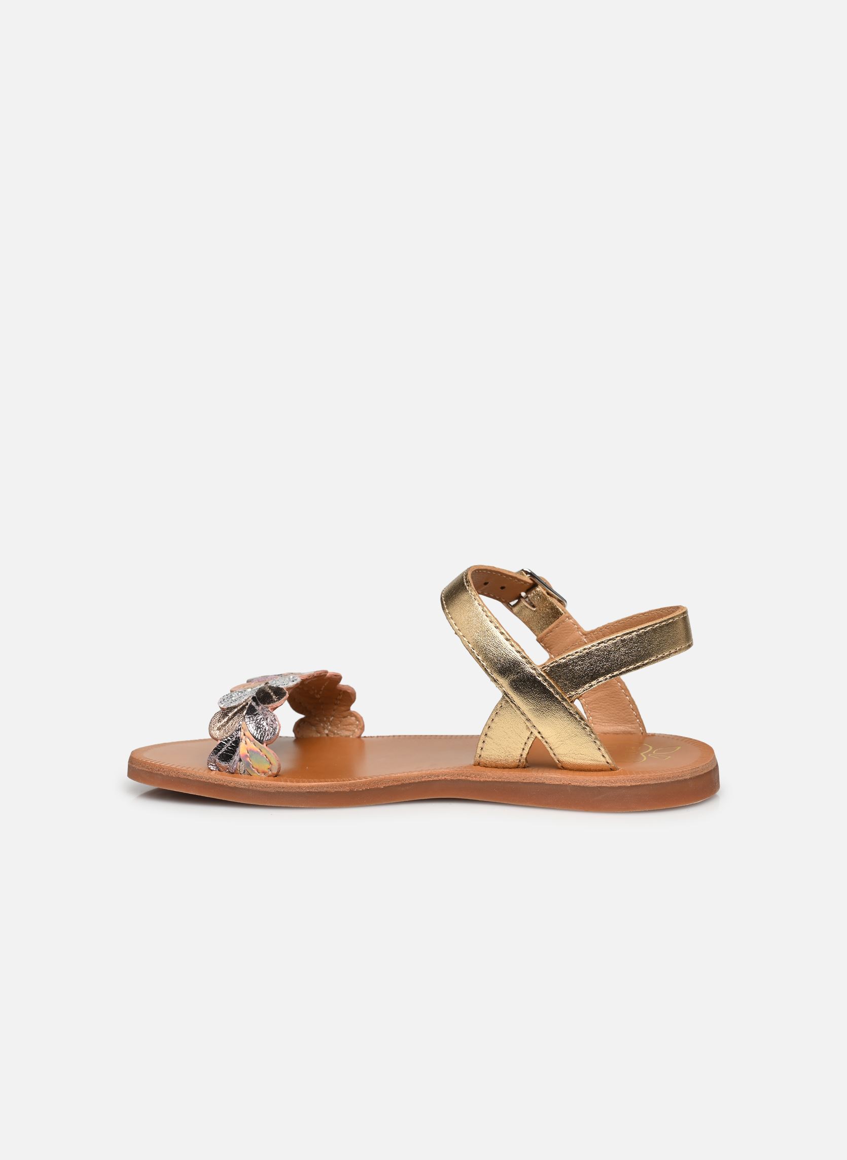 Sandali Plagette Ferns bambina oro e bronzo Pom d Api Sandali Plagette Ferns bambina oro e bronzo DORE