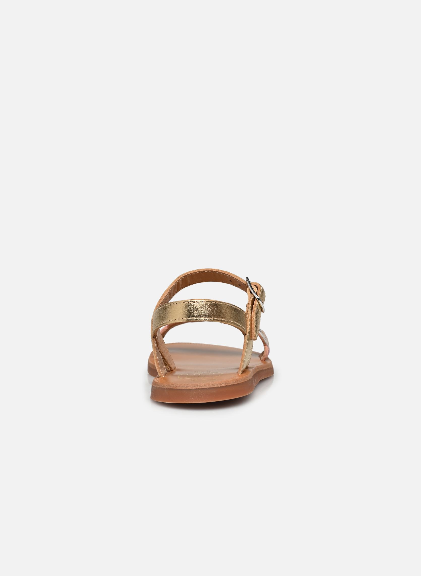 Sandali Plagette Ferns bambina oro e bronzo Pom d Api Sandali Plagette Ferns bambina oro e bronzo DORE
