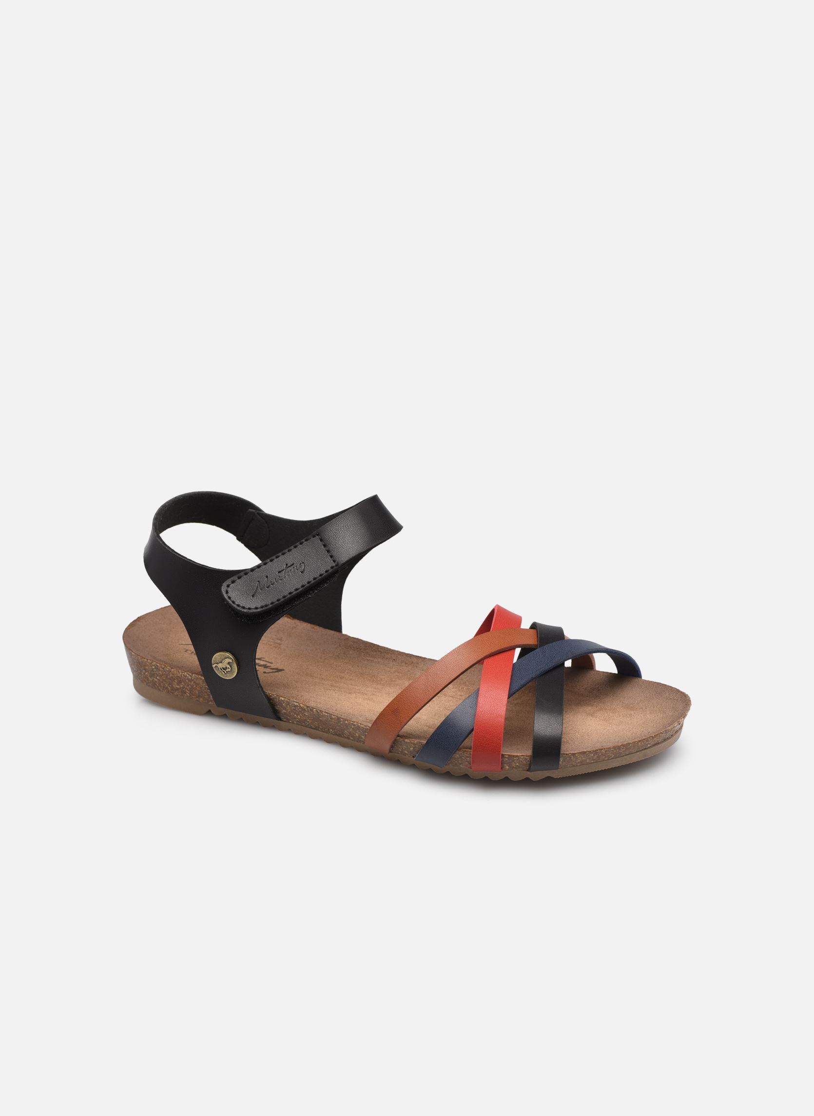 Sandalen 5057801 mädchen schwarz Mustang shoes Sandalen 5057801 mädchen schwarz Noir Multi