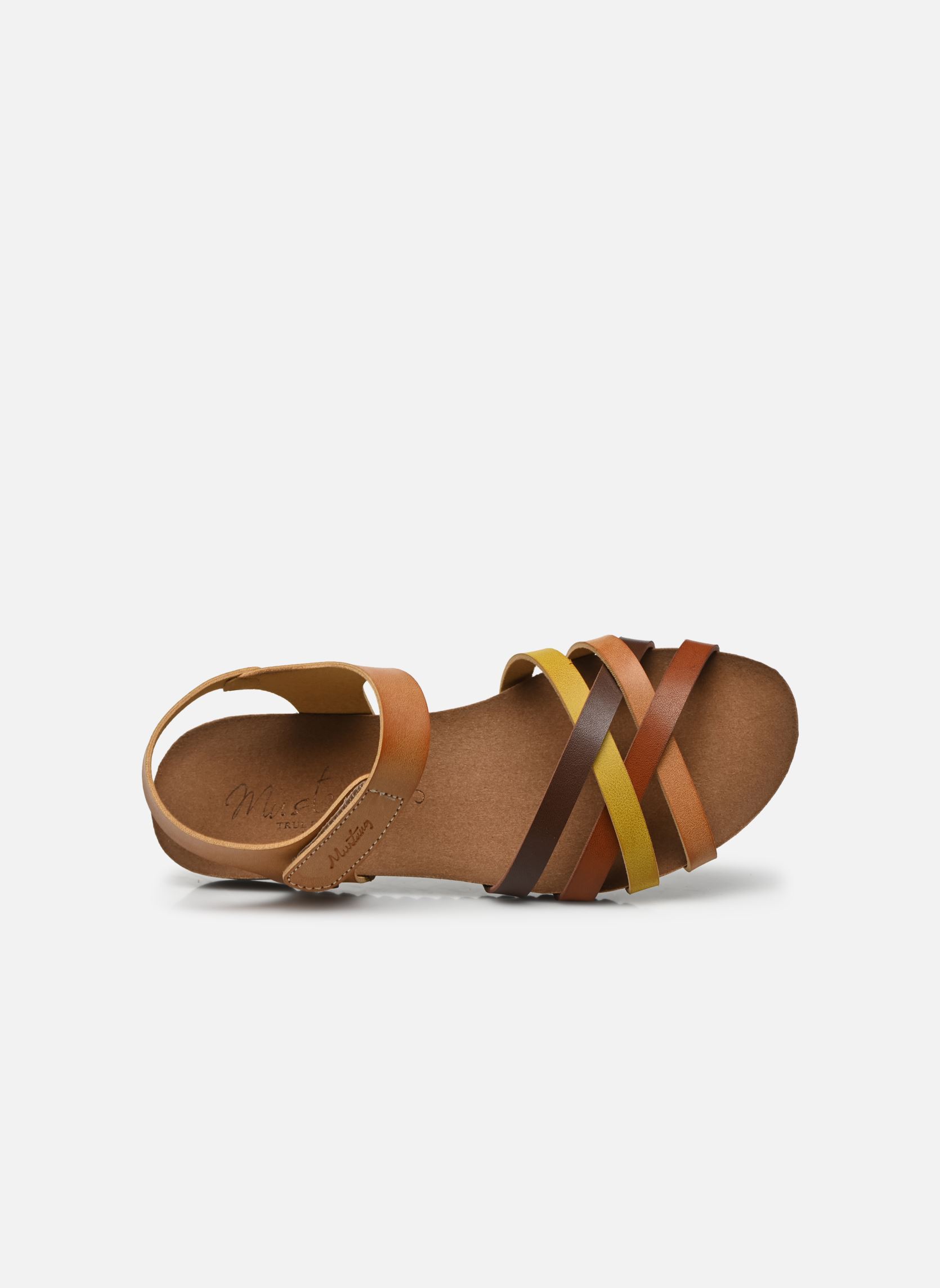 Sandalen 5057801 mädchen mehrfarbig Mustang shoes Sandalen 5057801 mädchen mehrfarbig natur/multi
