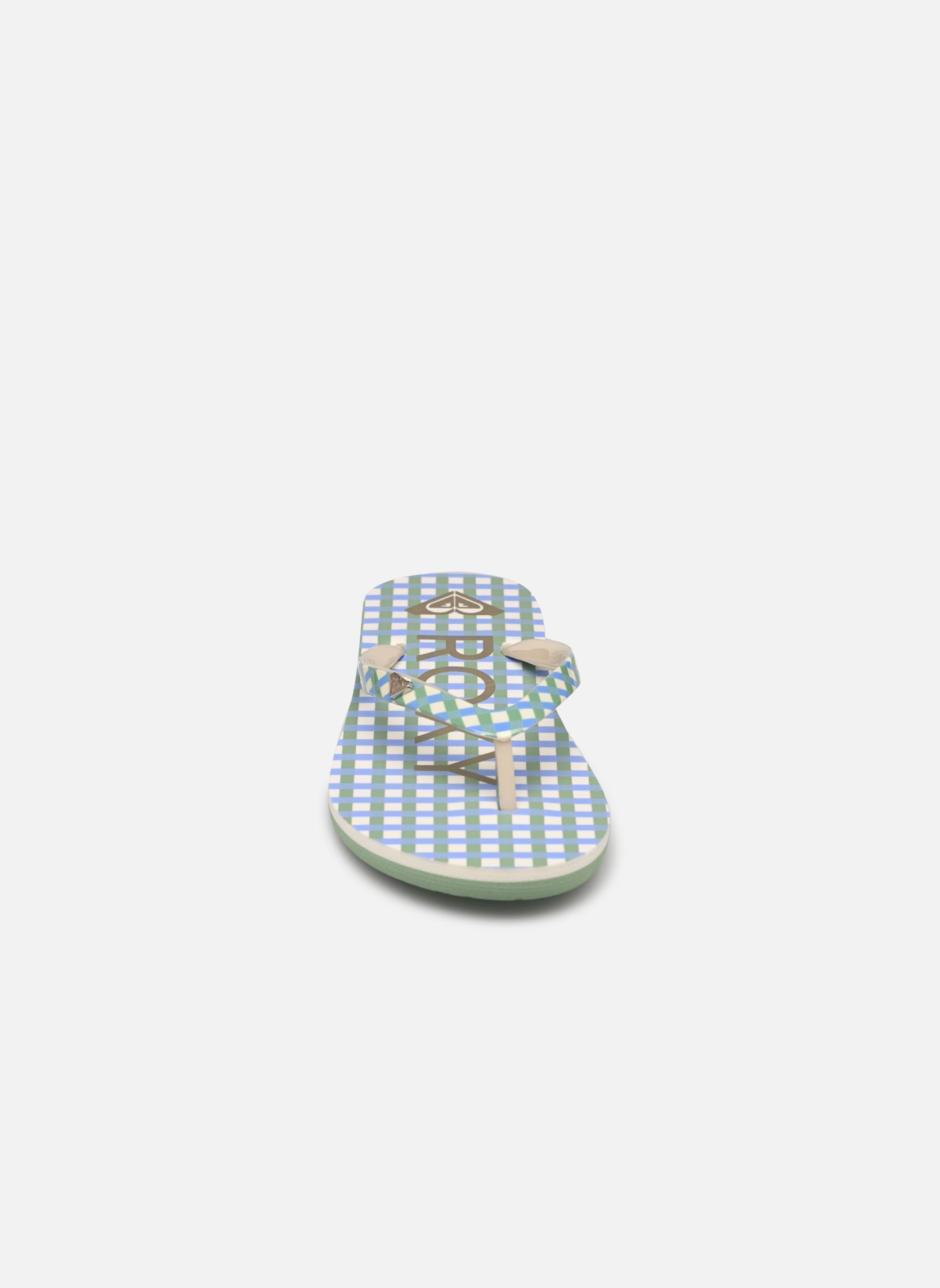 Flip-Flops RG Pebbles VII mädchen blau Roxy Flip-Flops RG Pebbles VII mädchen blau BLUE PLAID/WHITE