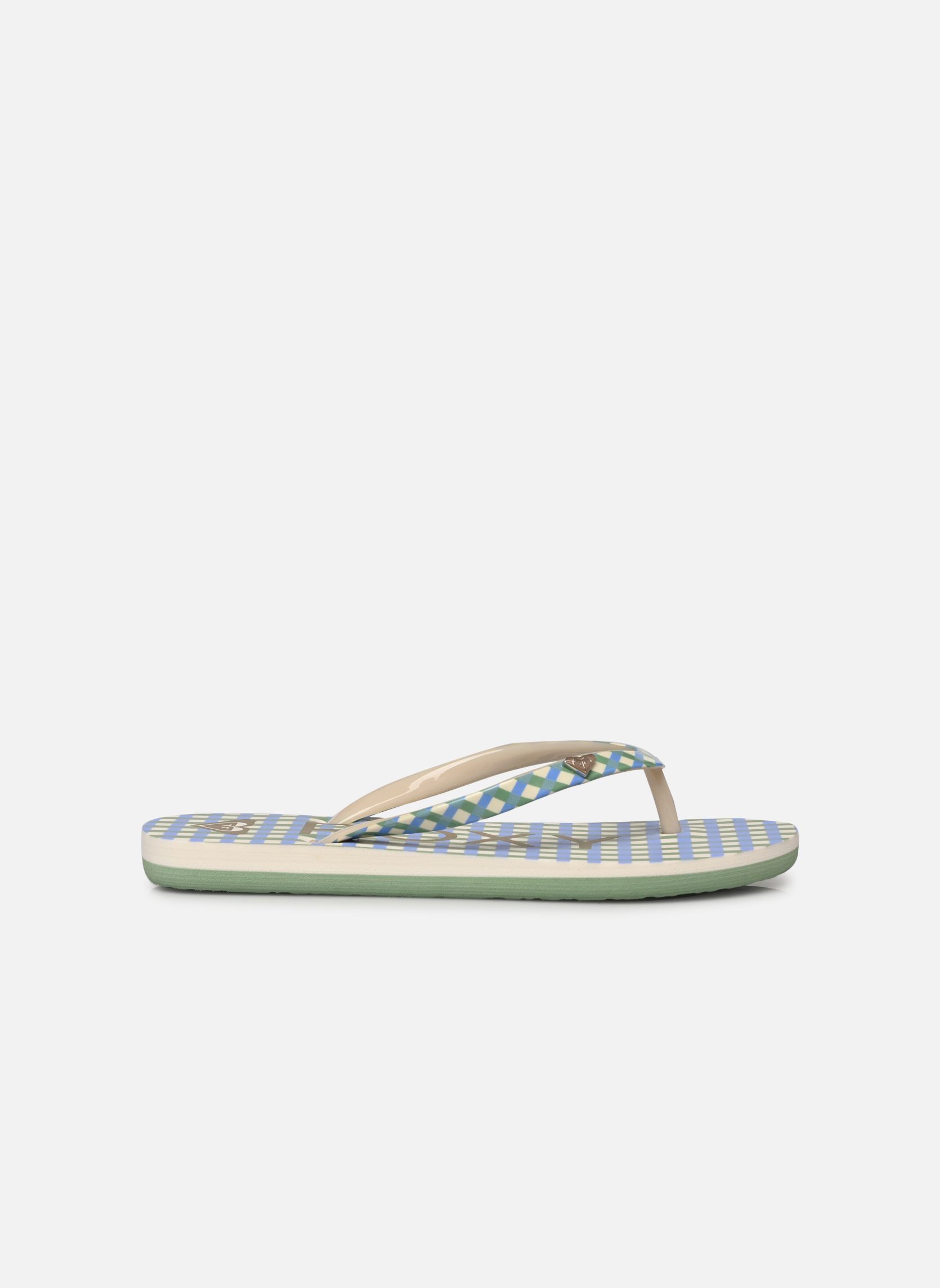 Flip-Flops RG Pebbles VII mädchen blau Roxy Flip-Flops RG Pebbles VII mädchen blau BLUE PLAID/WHITE