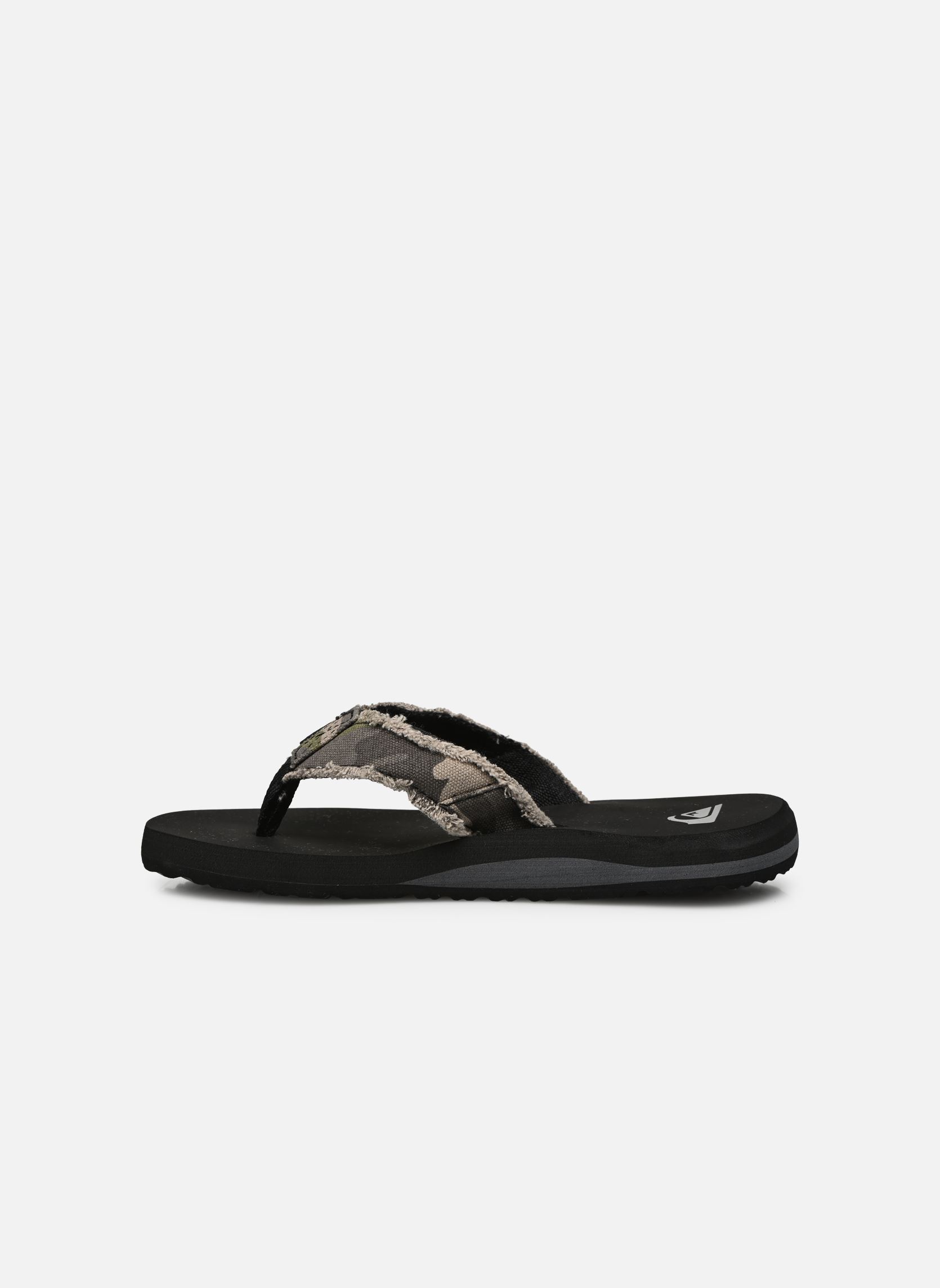 Tongs Monkey Abyss Youth garçon noir Quiksilver Tongs Monkey Abyss Youth garçon noir Green/Green/Black