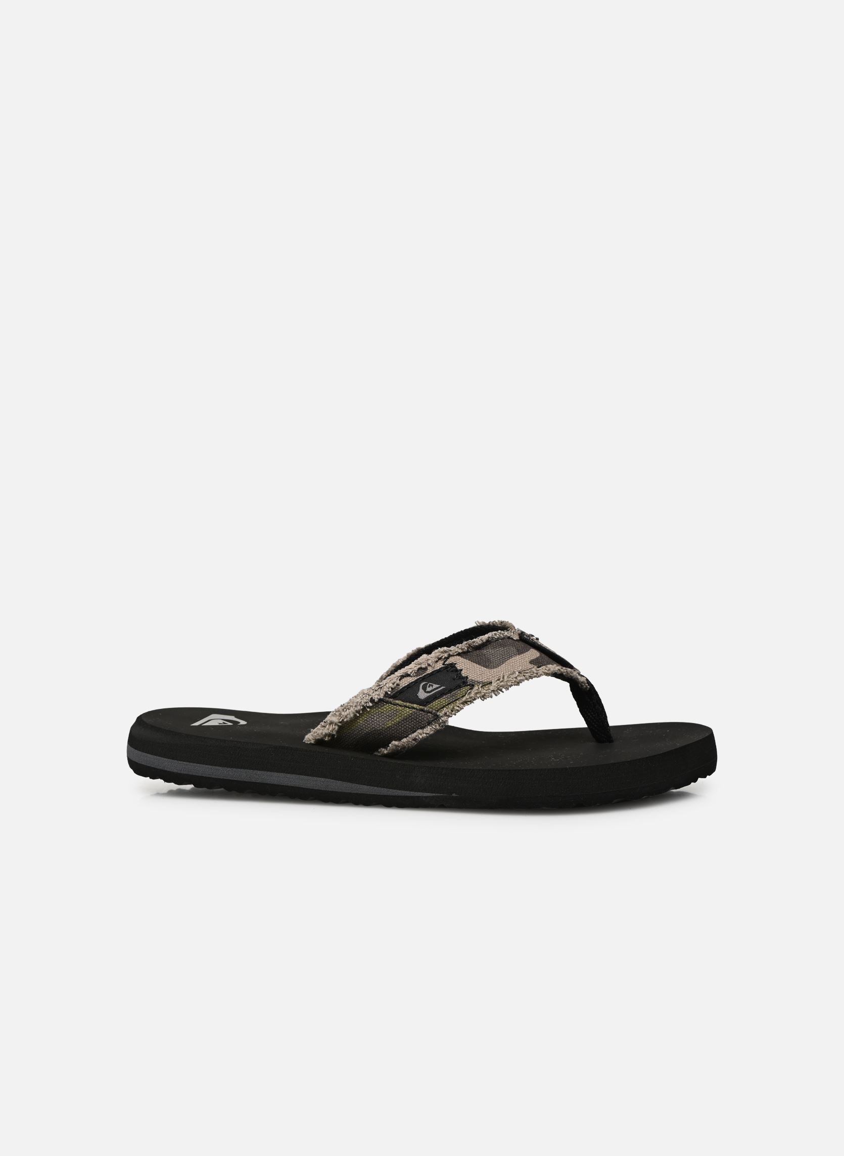 Tongs Monkey Abyss Youth garçon noir Quiksilver Tongs Monkey Abyss Youth garçon noir Green/Green/Black
