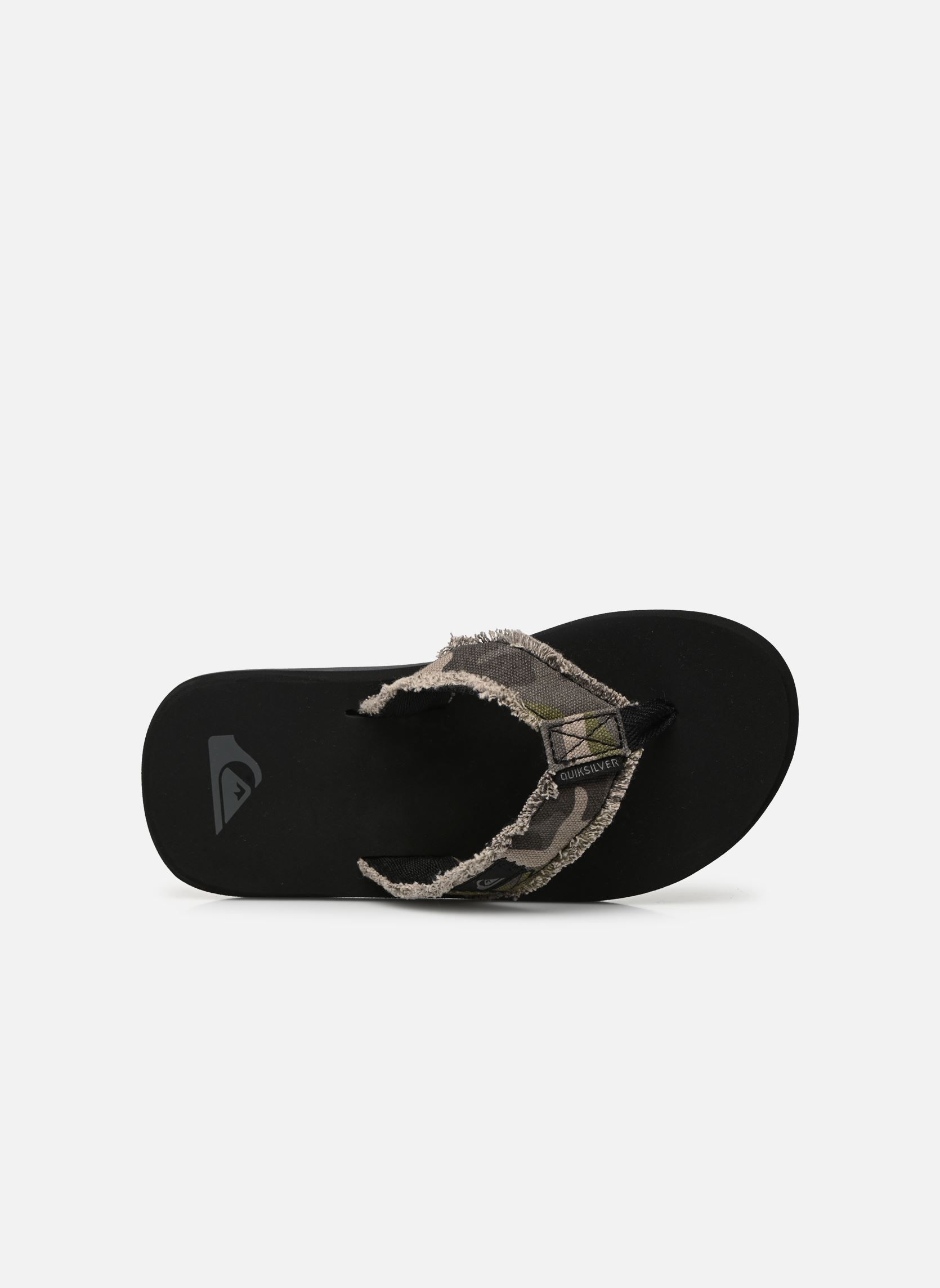 Tongs Monkey Abyss Youth garçon noir Quiksilver Tongs Monkey Abyss Youth garçon noir Green/Green/Black