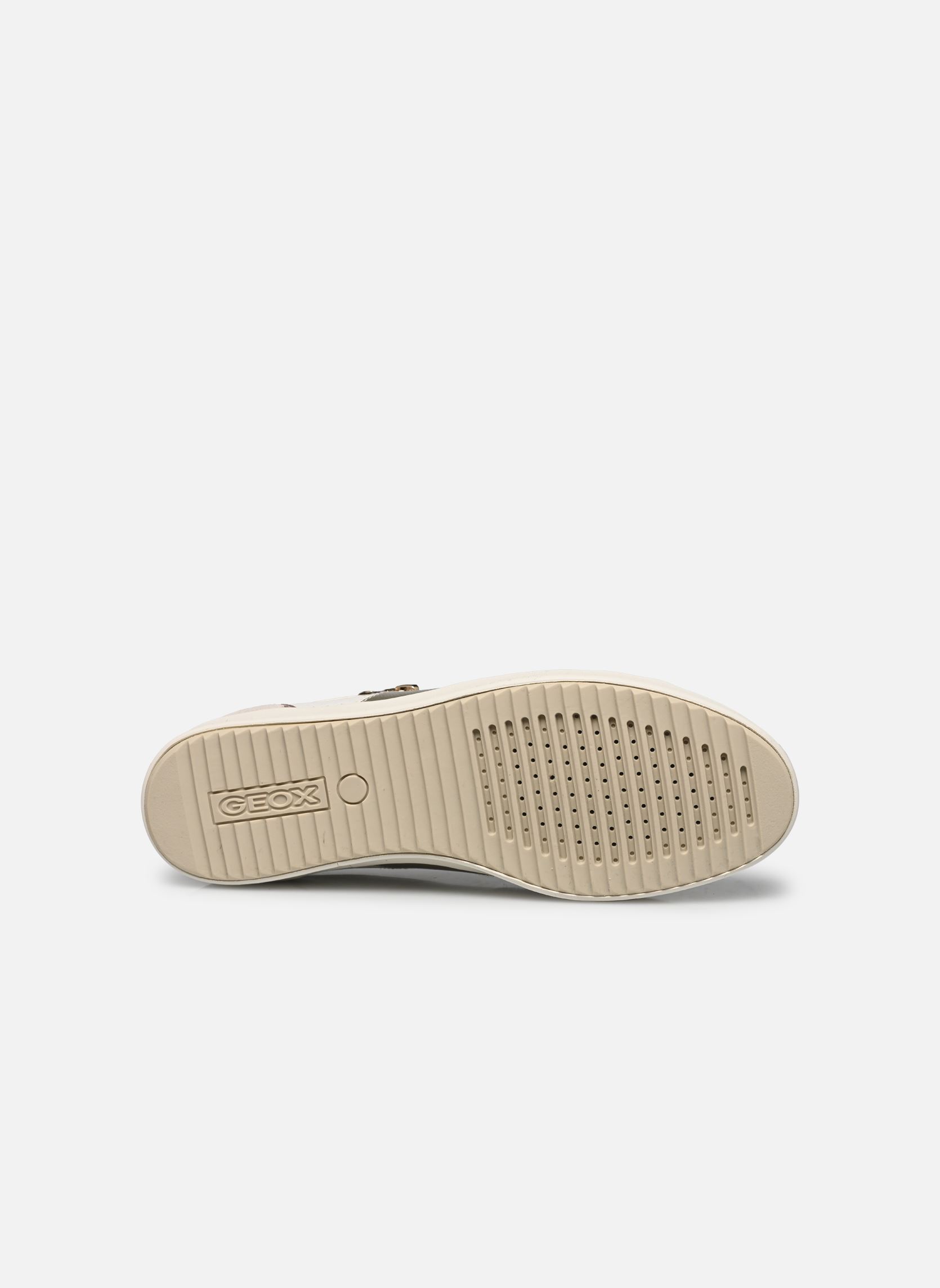 Niedrige Sneaker D BLOMIEE damen weiß Geox Niedrige Sneaker D BLOMIEE damen weiß BLANC / BLANC CASSÉ