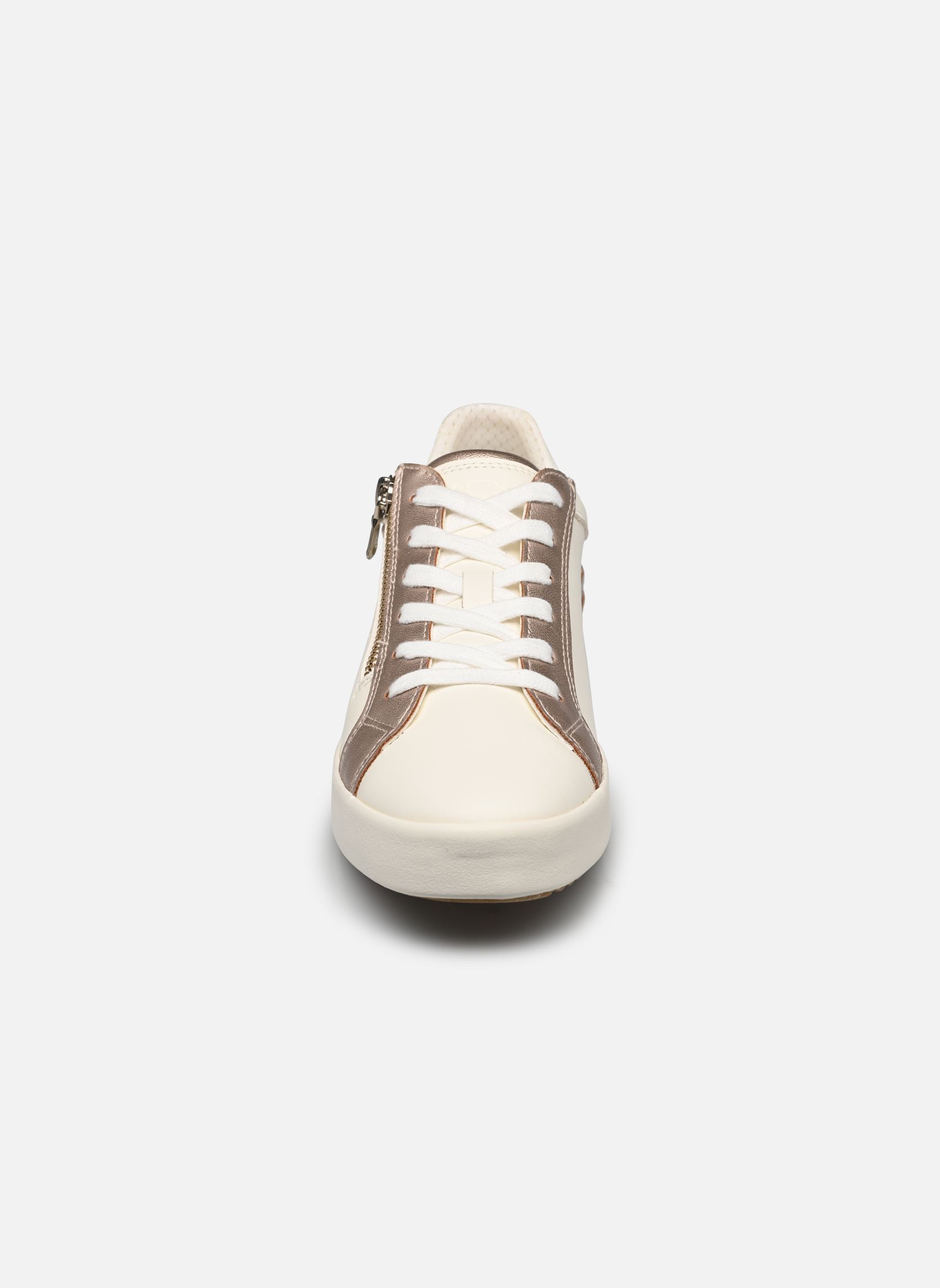 Niedrige Sneaker D BLOMIEE damen weiß Geox Niedrige Sneaker D BLOMIEE damen weiß OPTIC WHITE/NUDE