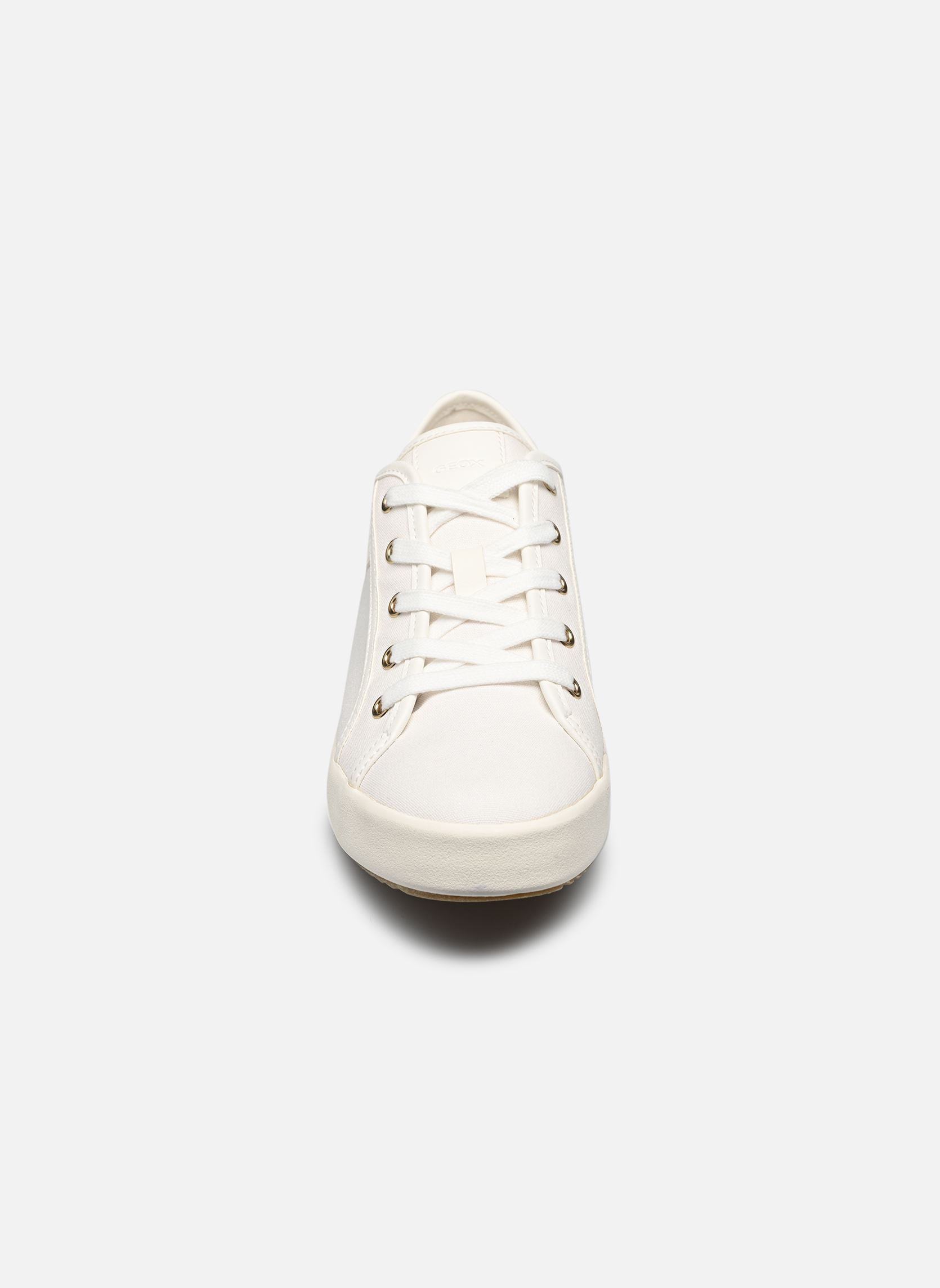 Lage sneakers D BLOMIEE dames wit Geox Lage sneakers D BLOMIEE dames wit OPTIC WHITE