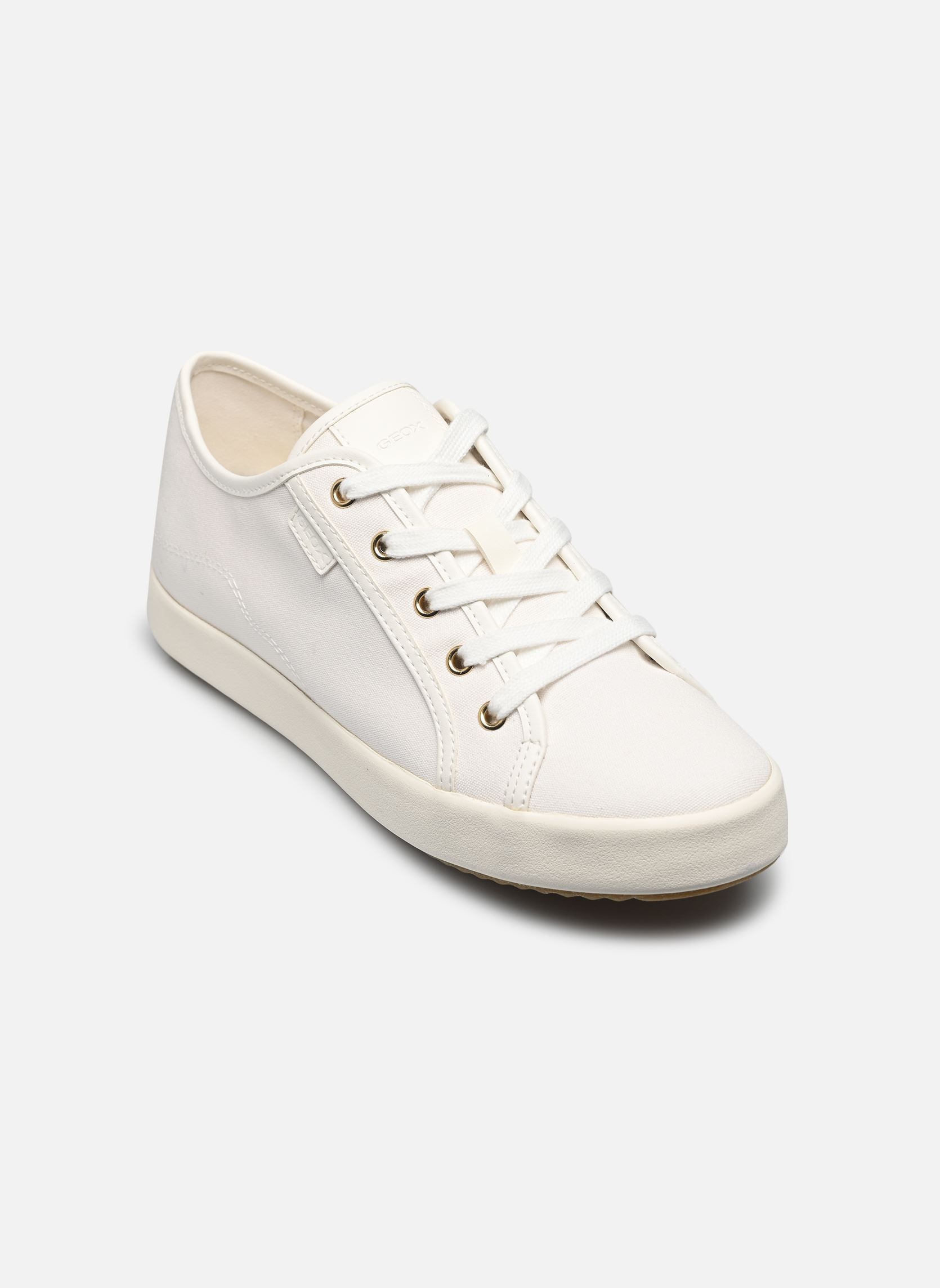 Lage sneakers D BLOMIEE dames wit Geox Lage sneakers D BLOMIEE dames wit OPTIC WHITE
