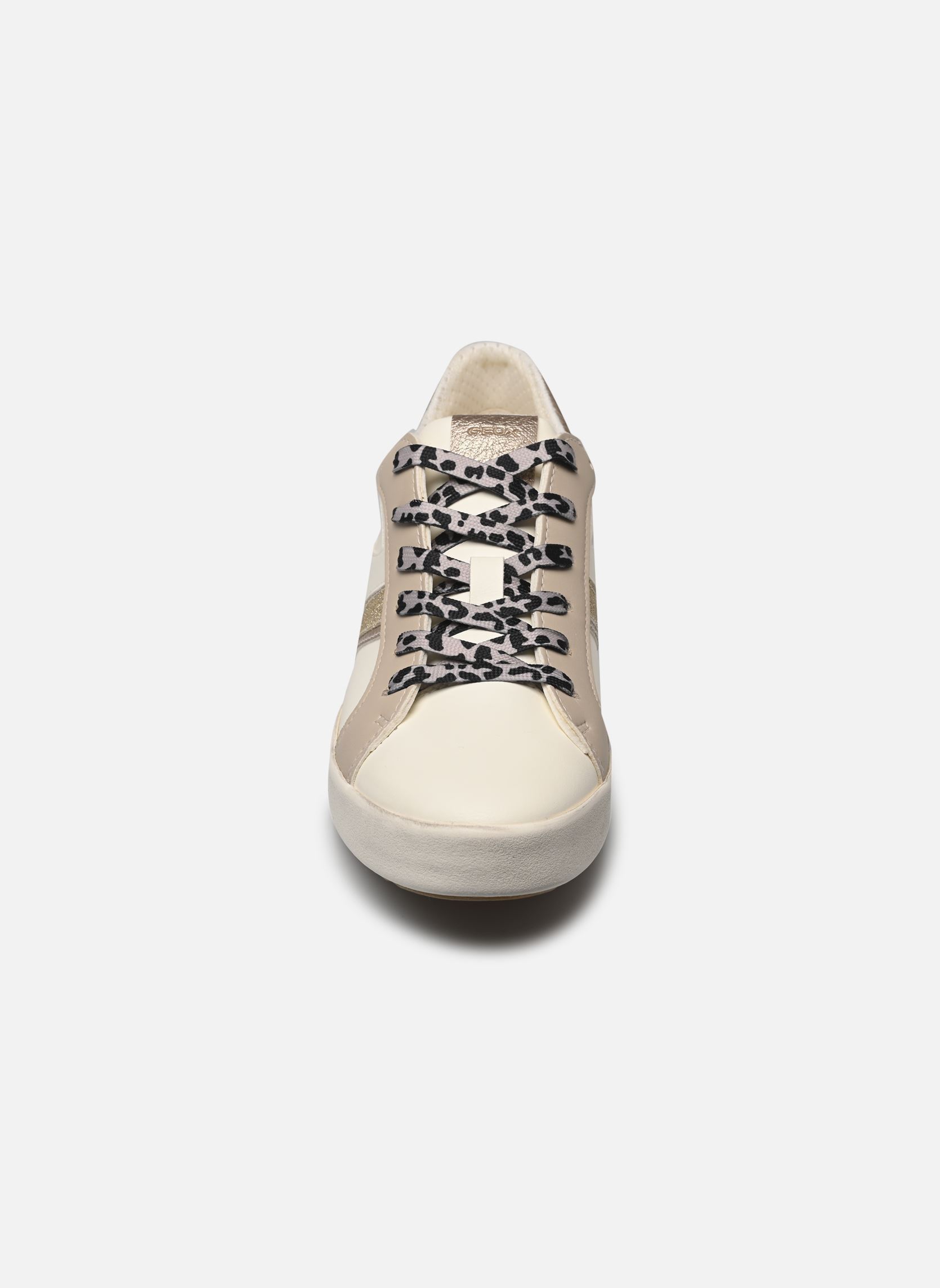 Lage sneakers D BLOMIEE dames wit Geox Lage sneakers D BLOMIEE dames wit OPTIC WHITE/BEIGE