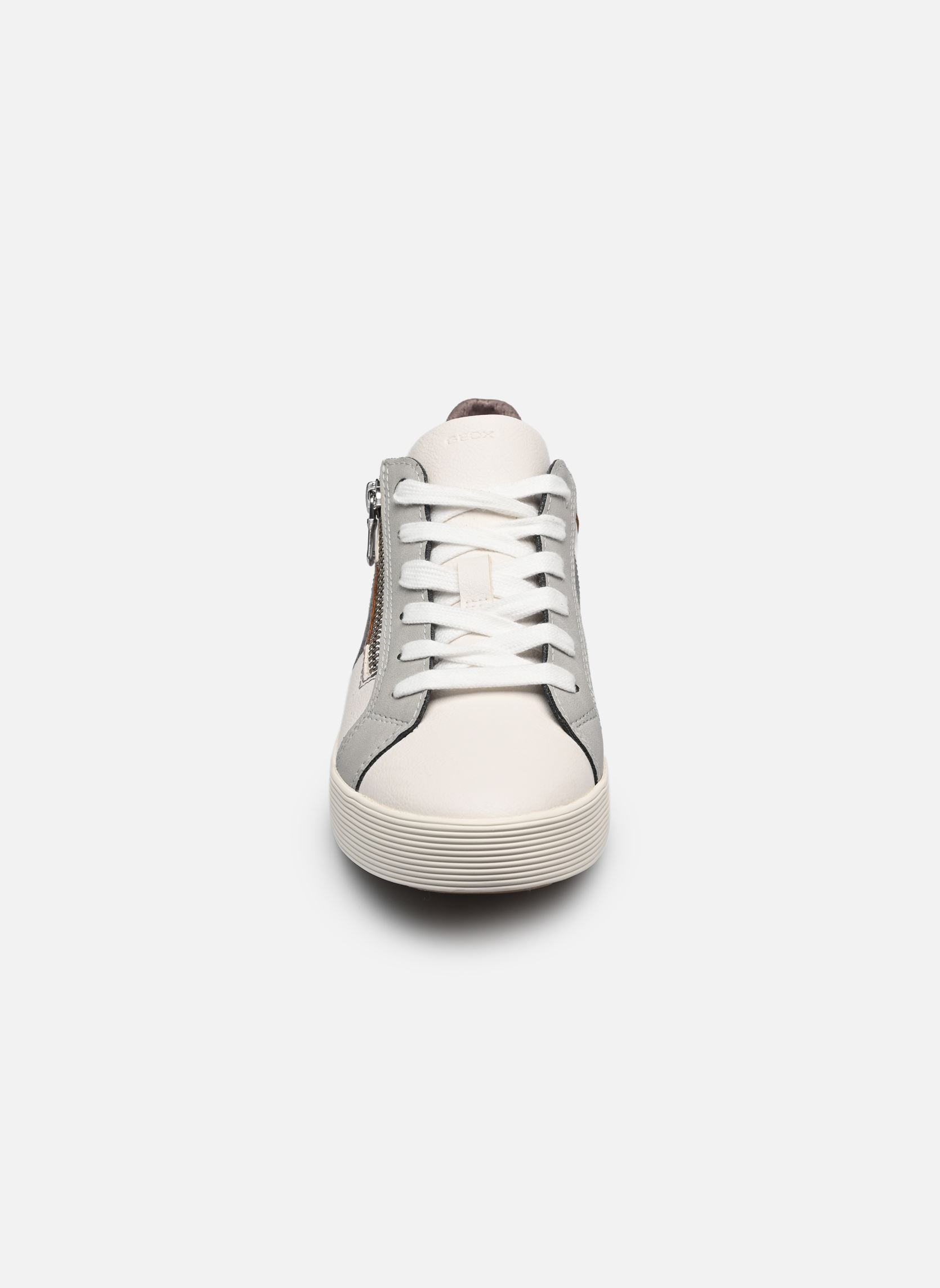 Niedrige Sneaker D BLOMIEE damen mehrfarbig Geox Niedrige Sneaker D BLOMIEE damen mehrfarbig BLANC/SABLE
