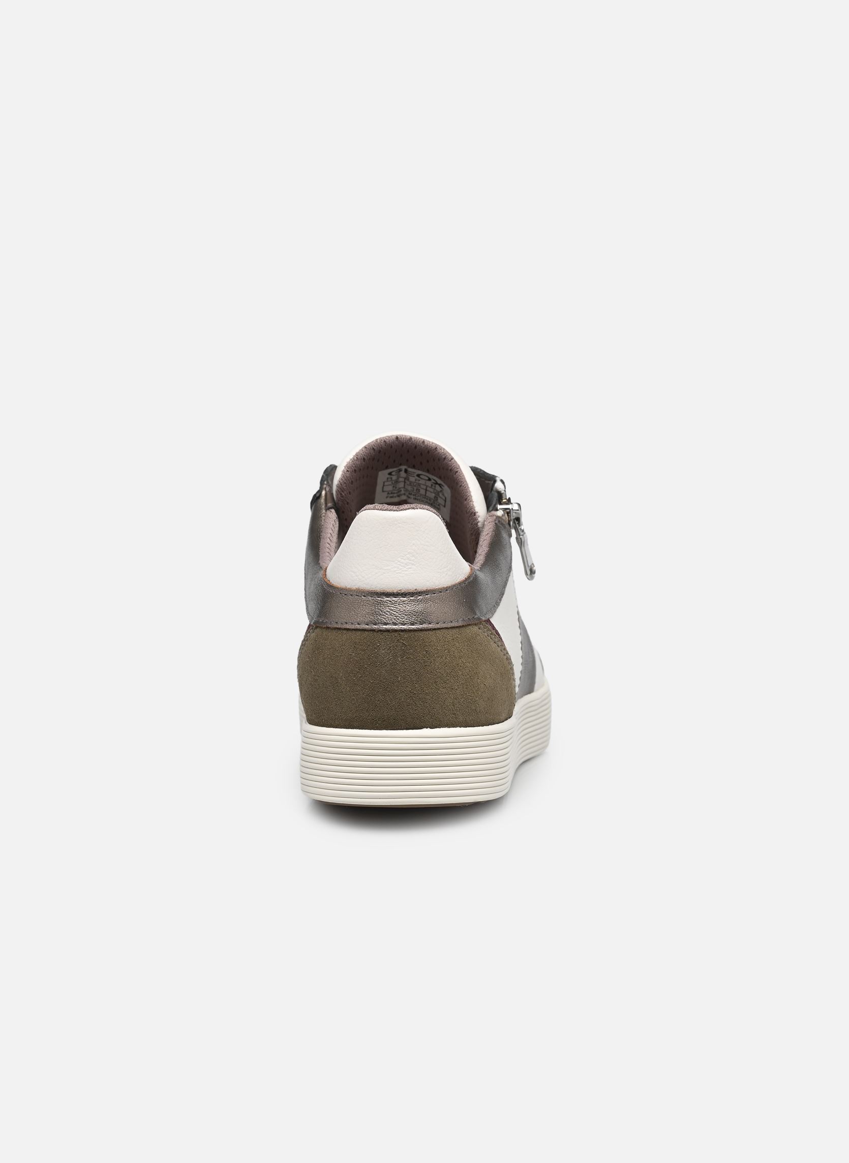 Niedrige Sneaker D BLOMIEE damen mehrfarbig Geox Niedrige Sneaker D BLOMIEE damen mehrfarbig BLANC/SABLE