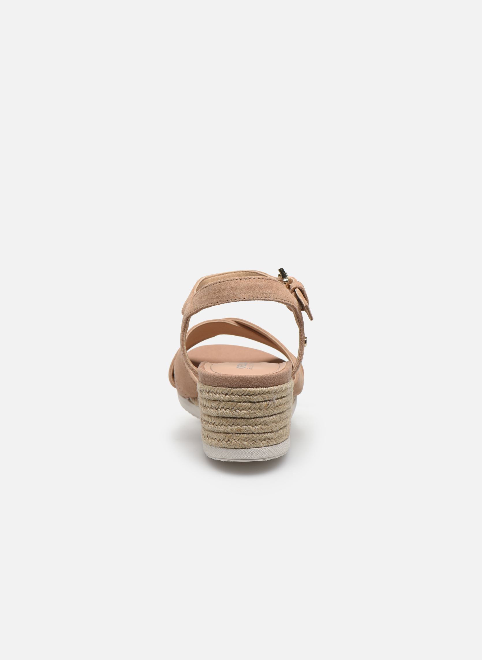 Sandalias y plataformas de cuña D ISCHIA CORDA D02HHC mujer beige Geox Sandalias y plataformas de cuña D ISCHIA CORDA D02HHC mujer beige Dk skin