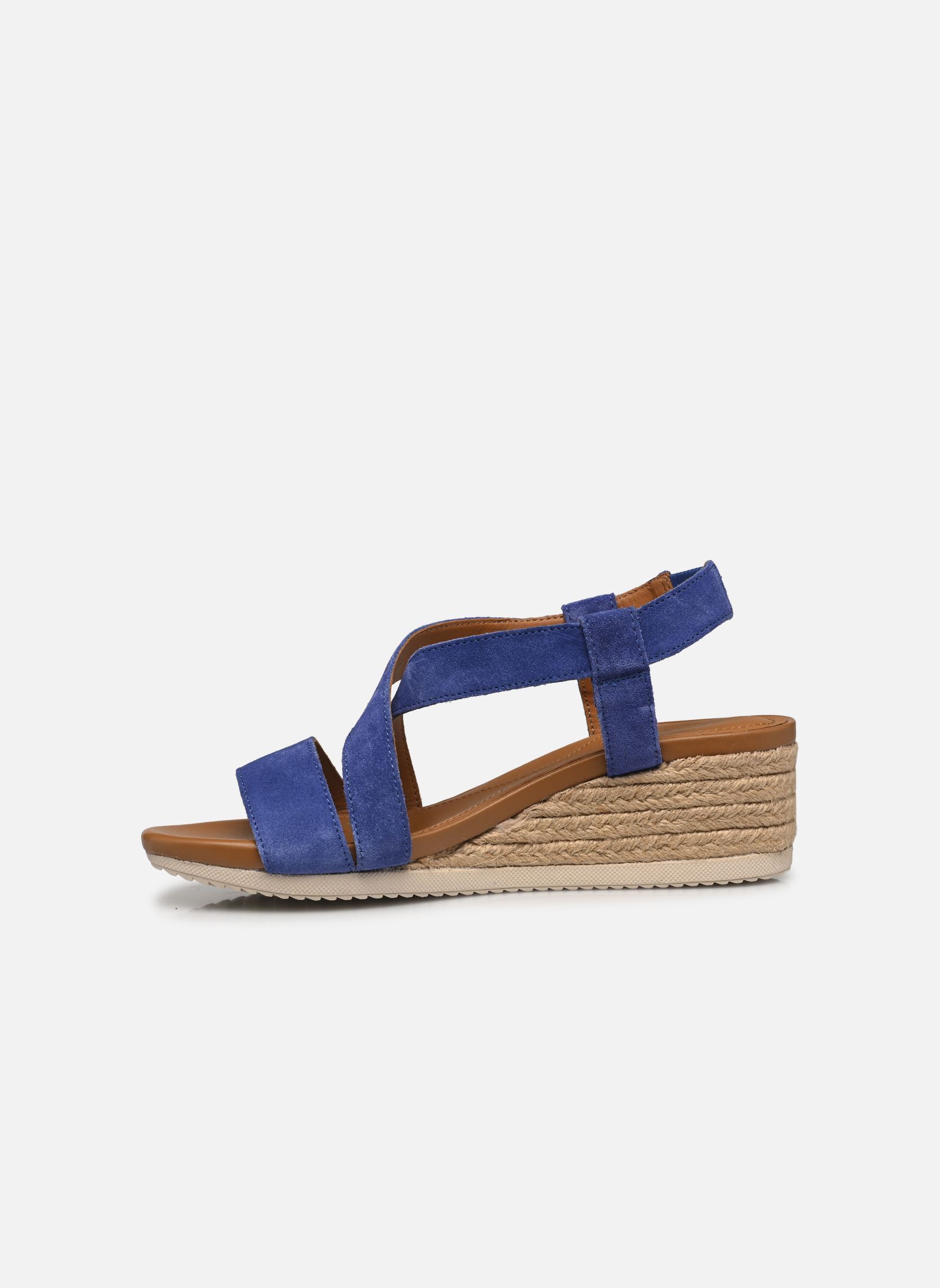 Sandales compensées et plateformes D ISCHIA CORDA D02HHC femme bleu Geox Sandales compensées et plateformes D ISCHIA CORDA D02HHC femme bleu Bleu
