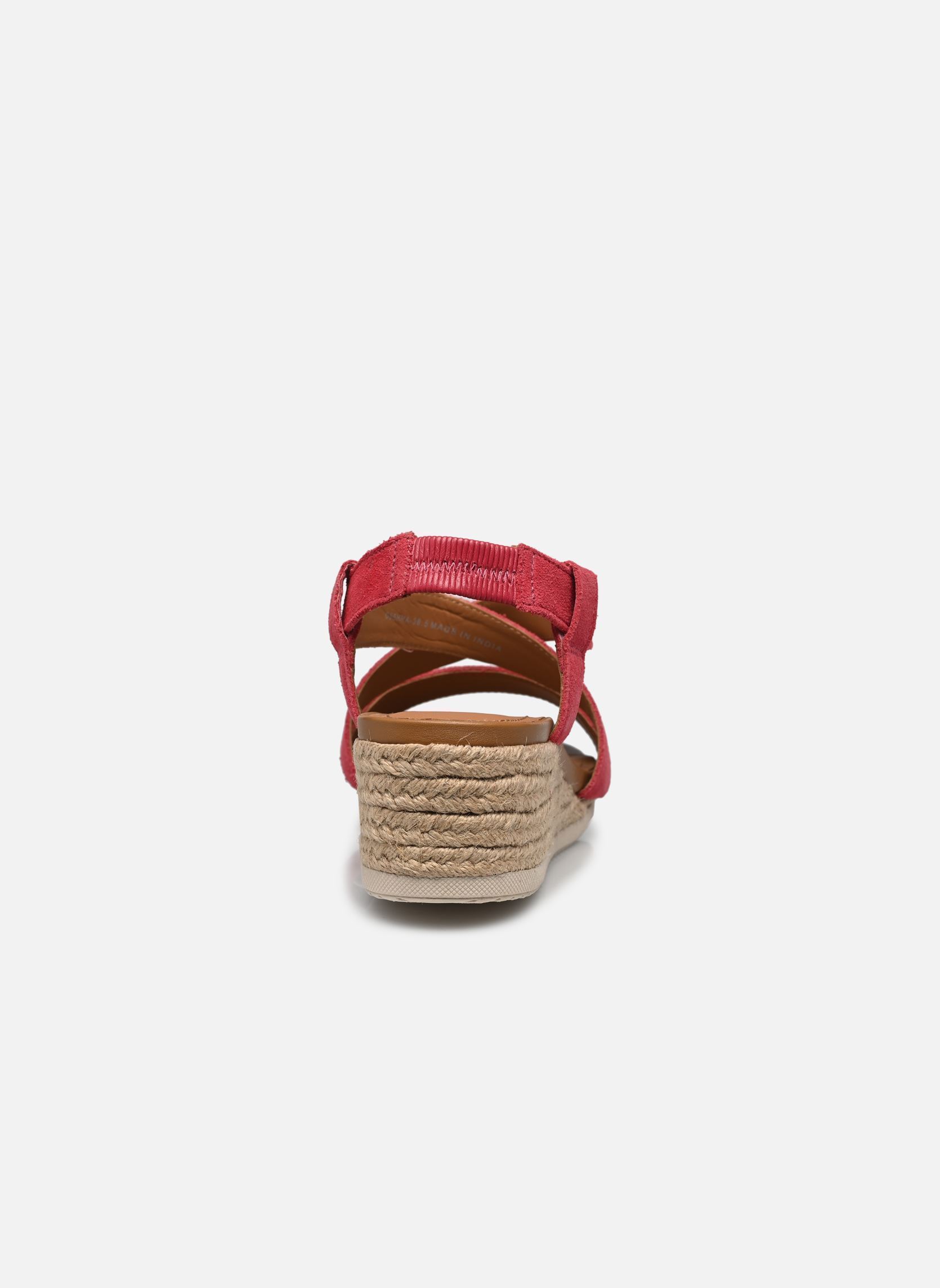 Keil- und Plateausandalen D ISCHIA CORDA D02HHC damen rosa Geox Keil- und Plateausandalen D ISCHIA CORDA D02HHC damen rosa Corail