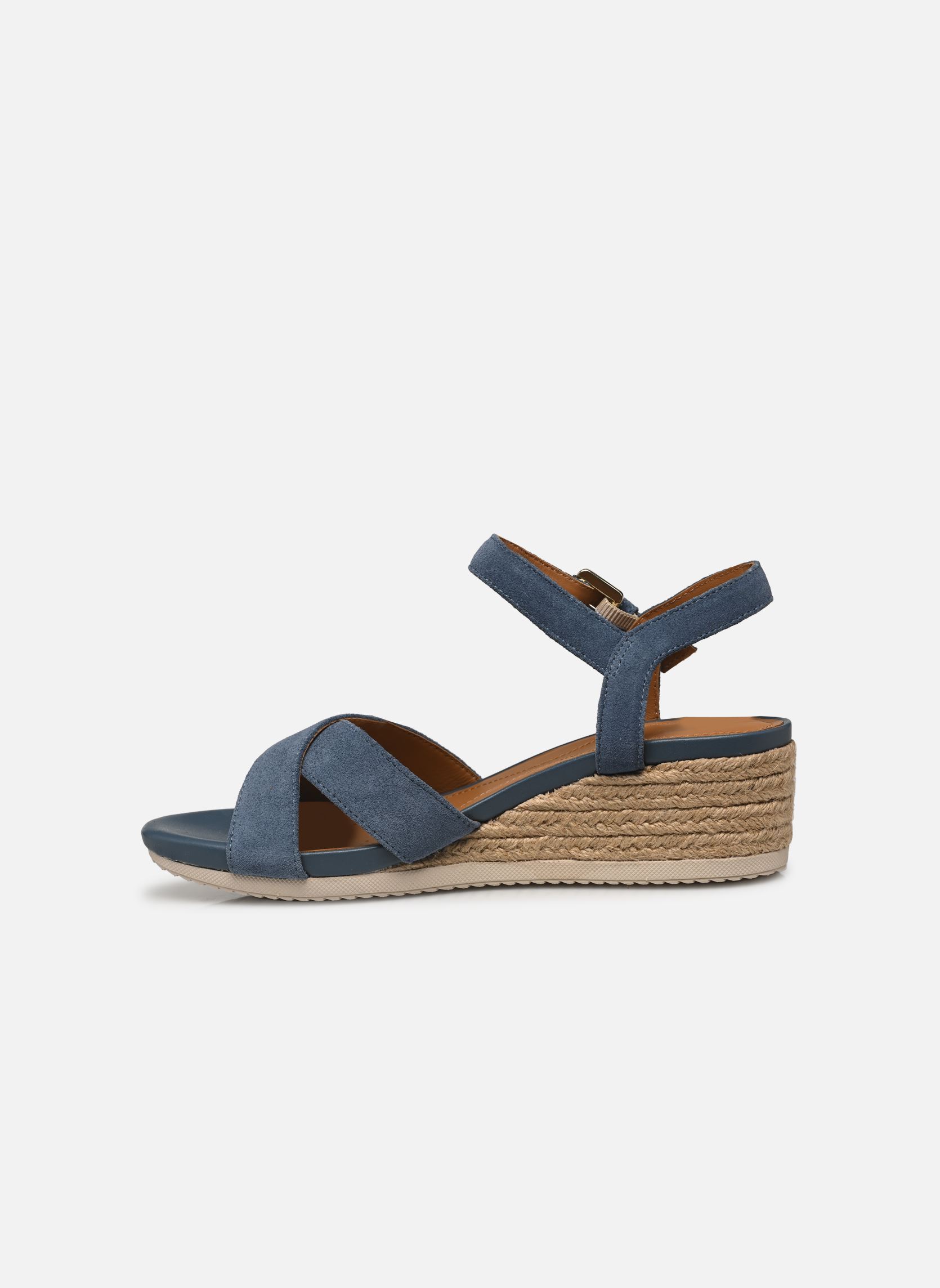 Sandales compensées et plateformes D ISCHIA CORDA D02HHC femme bleu Geox Sandales compensées et plateformes D ISCHIA CORDA D02HHC femme bleu Avio