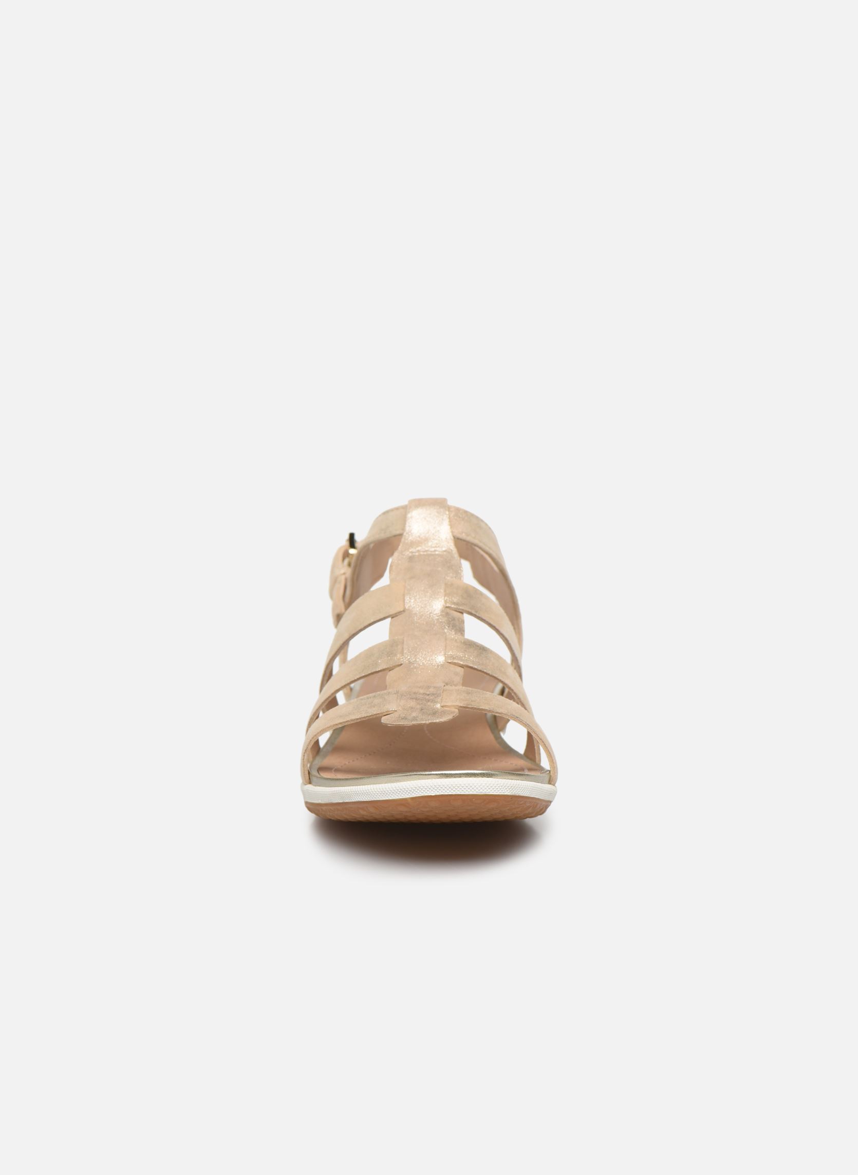 Sandales D SANDAL VEGA D72R6A femme or et bronze Geox Sandales D SANDAL VEGA D72R6A femme or et bronze Sand