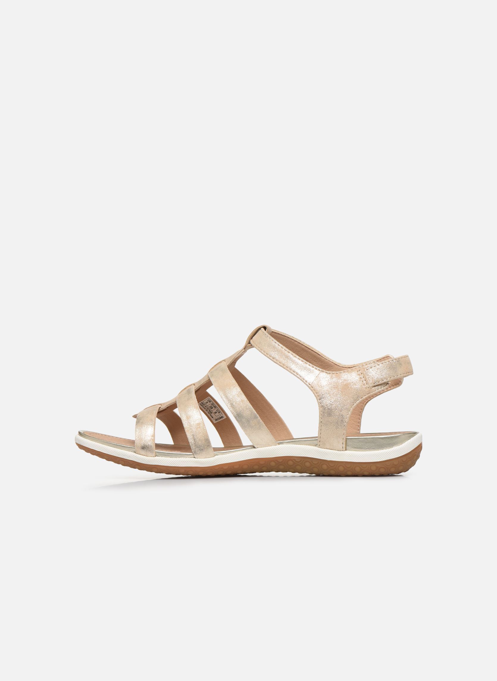 Sandales D SANDAL VEGA D72R6A femme or et bronze Geox Sandales D SANDAL VEGA D72R6A femme or et bronze Sand