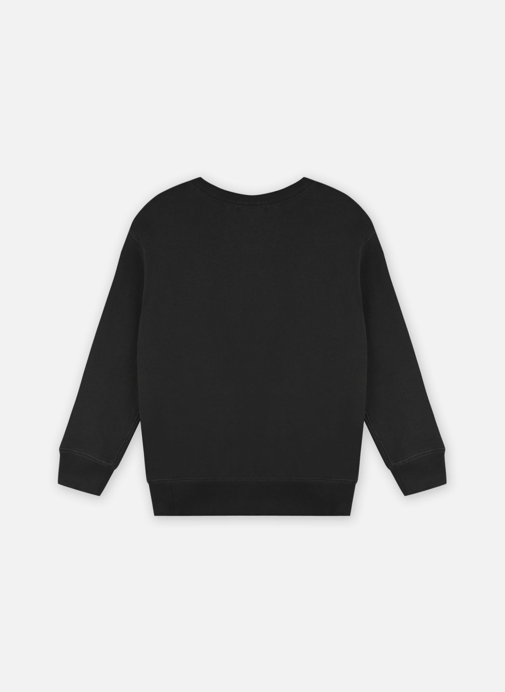 Sweats Sweat droit à signature brodée garçon noir Polo Ralph Lauren Sweats Sweat droit à signature brodée garçon noir POLO BLACK