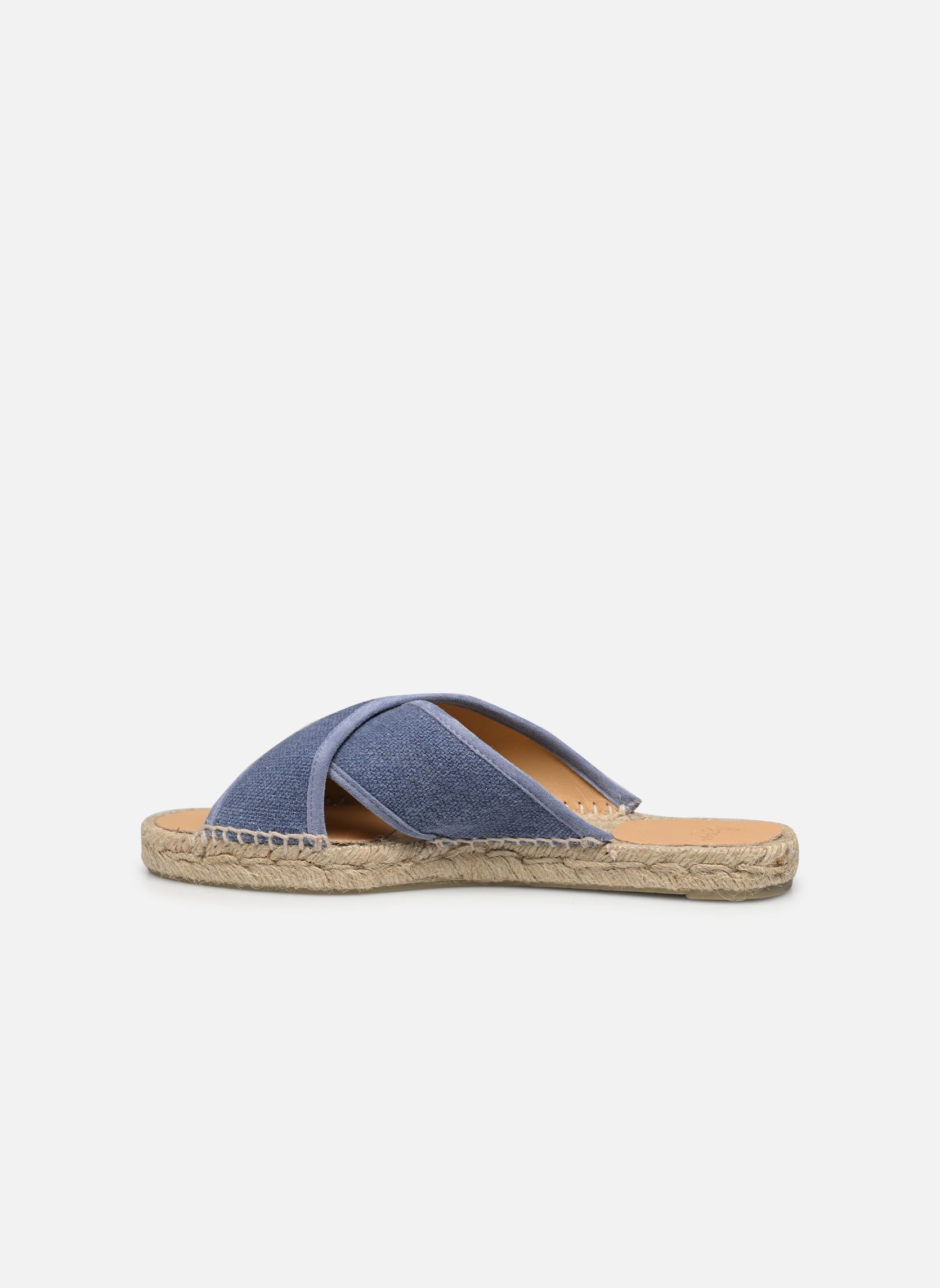 Pantoletten PALMERA damen blau Castaner Pantoletten PALMERA damen blau LINO INDIGO