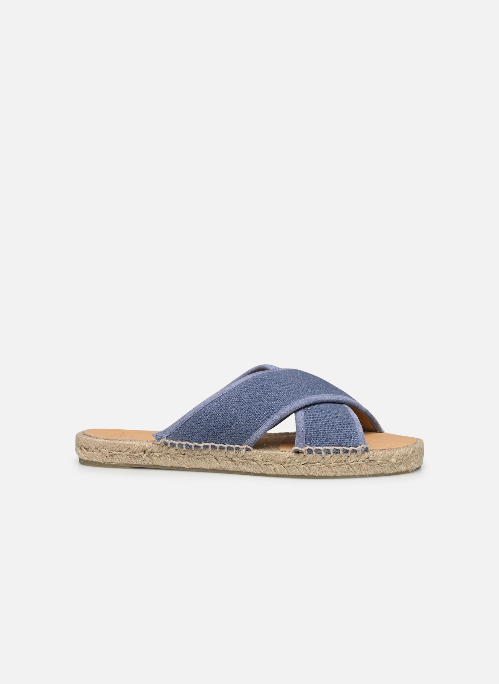 Pantoletten PALMERA damen blau Castaner Pantoletten PALMERA damen blau LINO INDIGO
