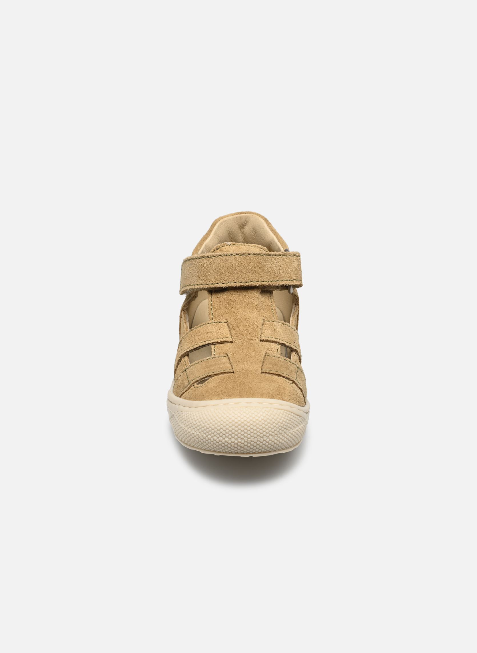 Sandalen Bede jungen grün Naturino Sandalen Bede jungen grün SUEDE SAND MILITAIRE