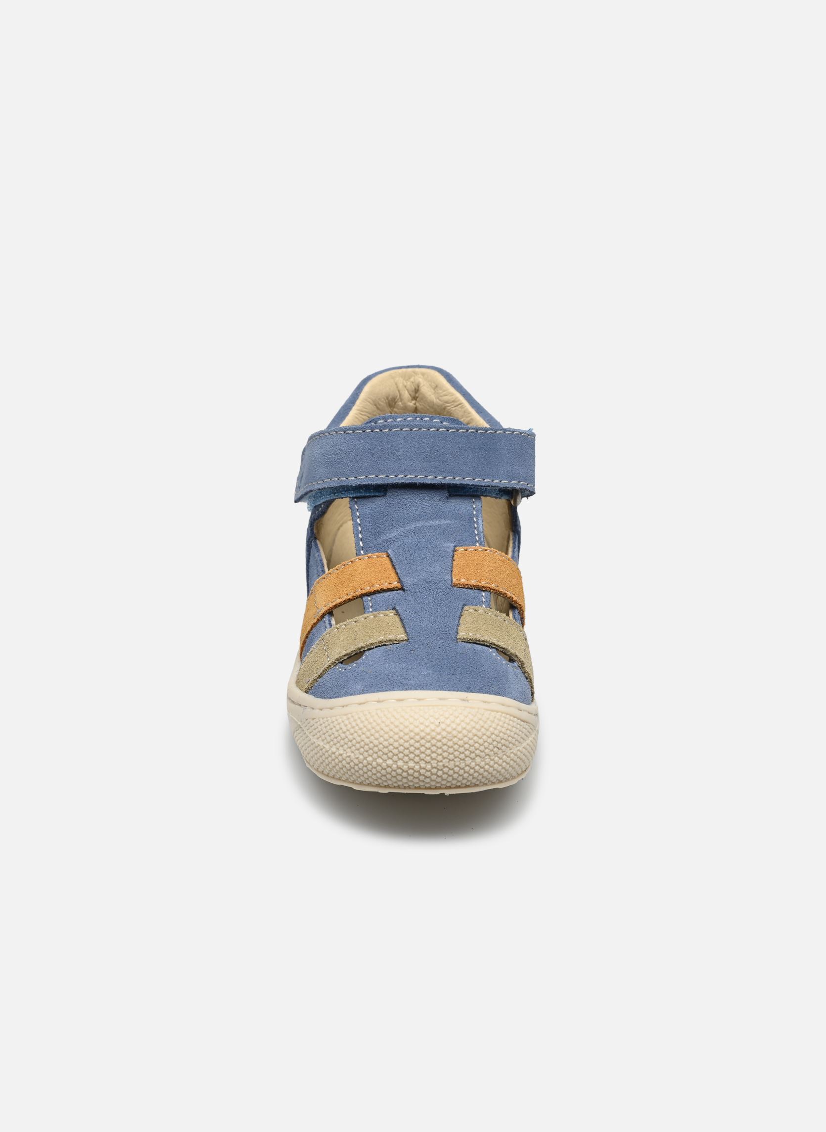 Sandales Bede garçon bleu Naturino Sandales Bede garçon bleu SUEDE CELESTE STONE ZUCCA
