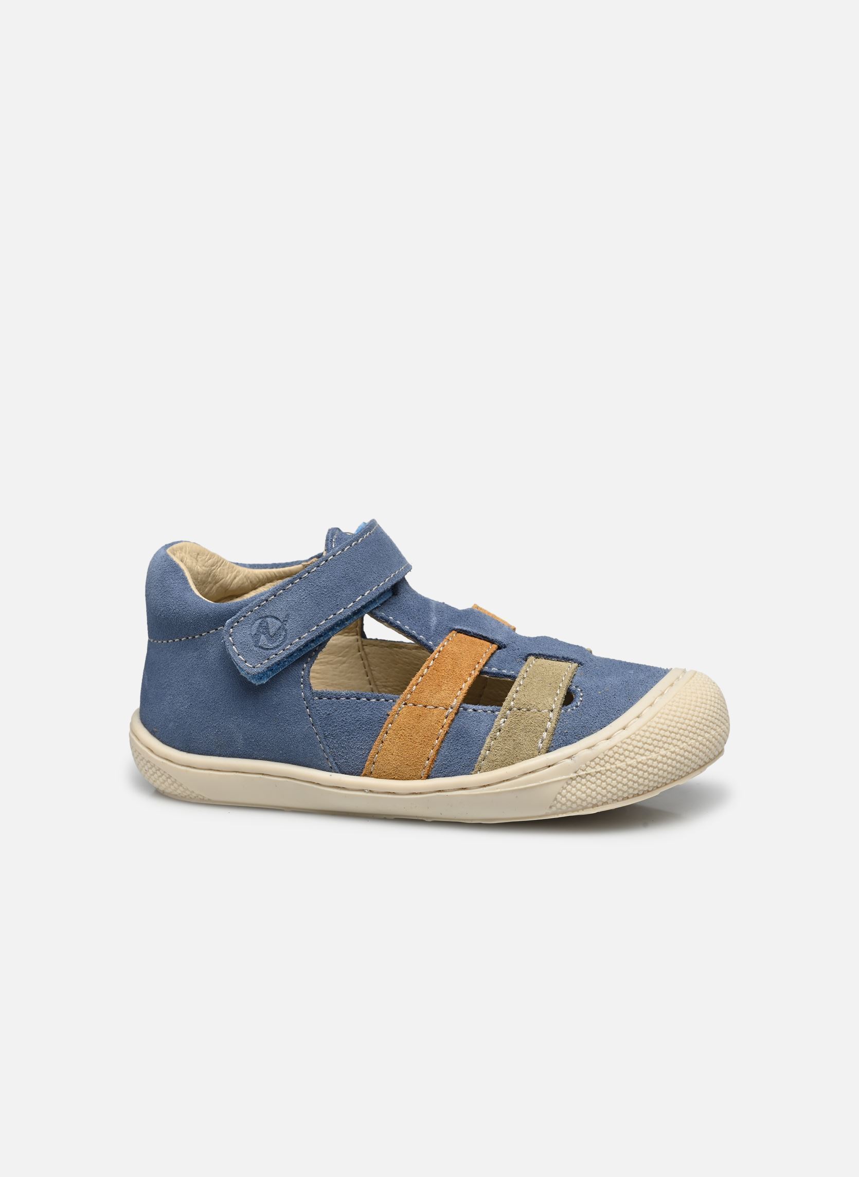 Sandales Bede garçon bleu Naturino Sandales Bede garçon bleu SUEDE CELESTE STONE ZUCCA