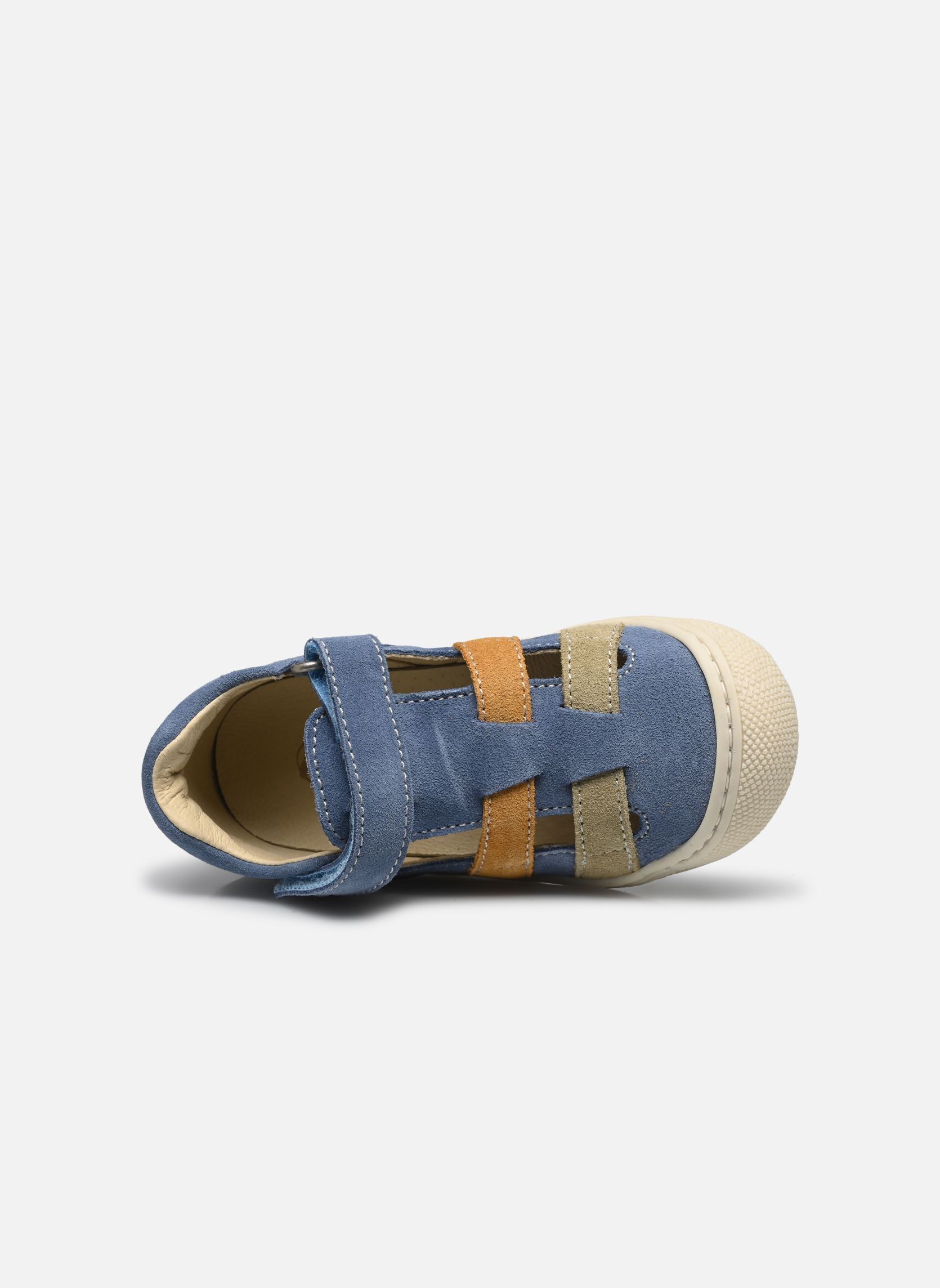 Sandales Bede garçon bleu Naturino Sandales Bede garçon bleu SUEDE CELESTE STONE ZUCCA