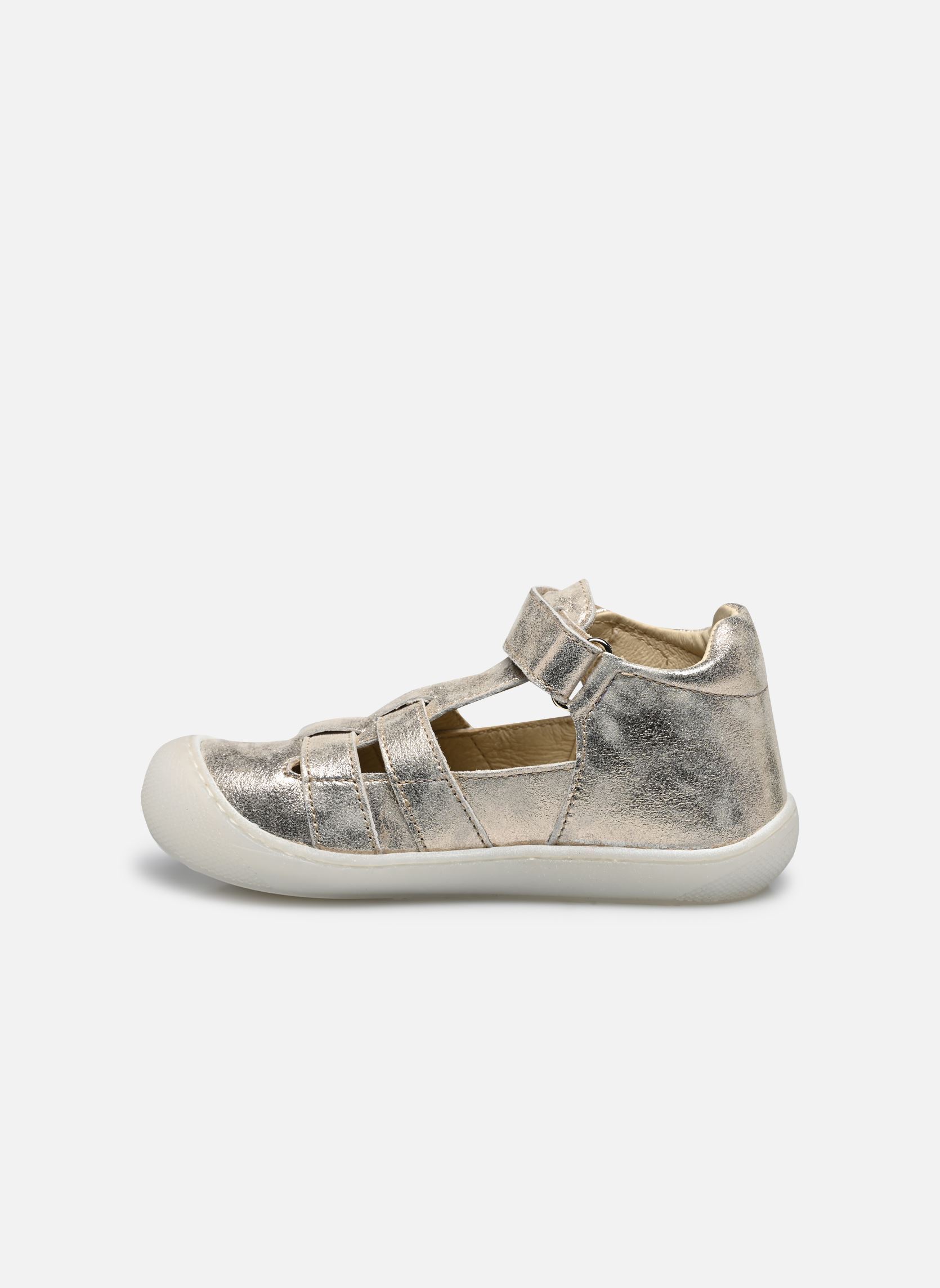 Sandalen Bede meisjes goud en brons Naturino Sandalen Bede meisjes goud en brons MONET PLATINUM
