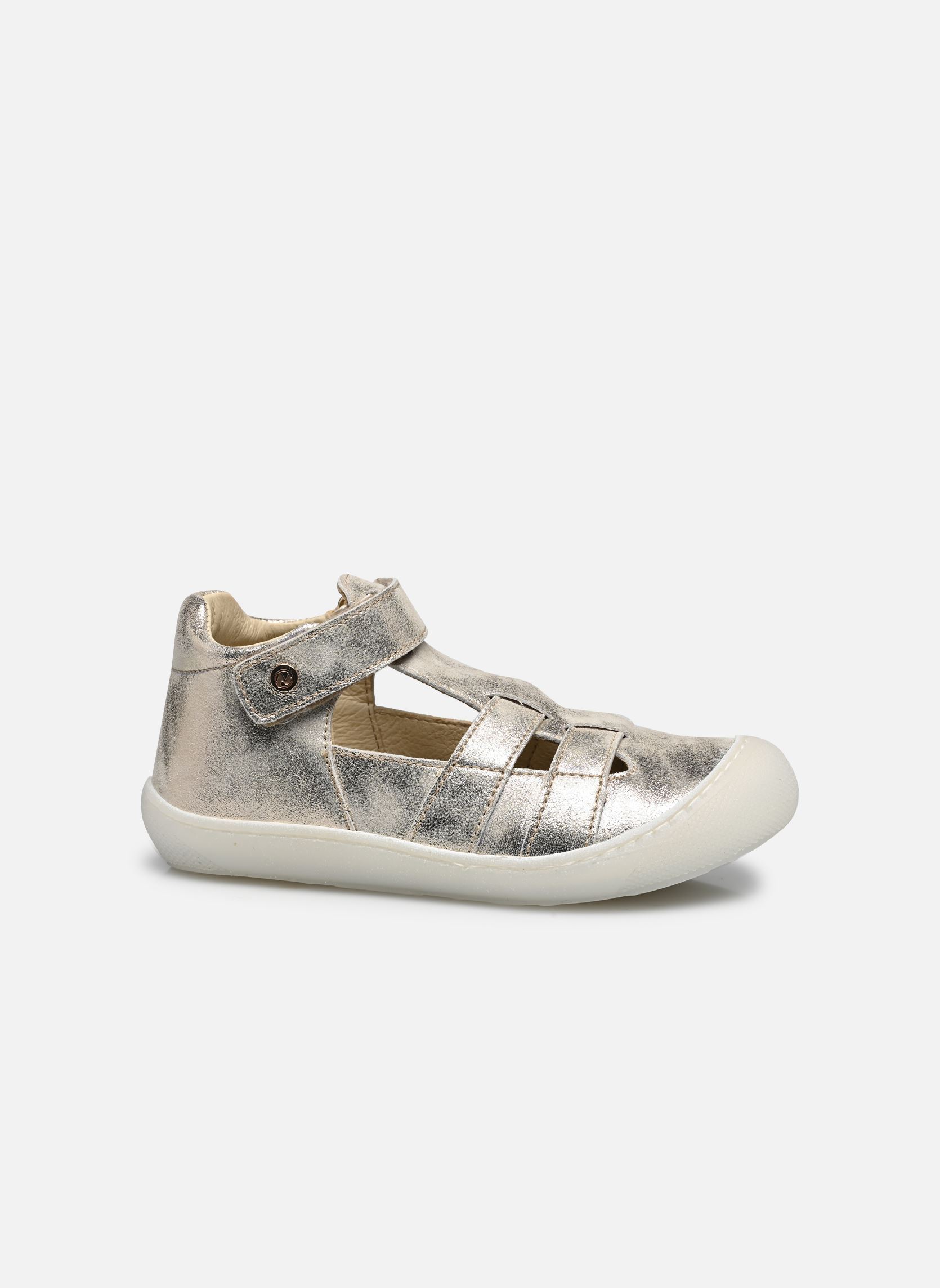 Sandalen Bede meisjes goud en brons Naturino Sandalen Bede meisjes goud en brons MONET PLATINUM