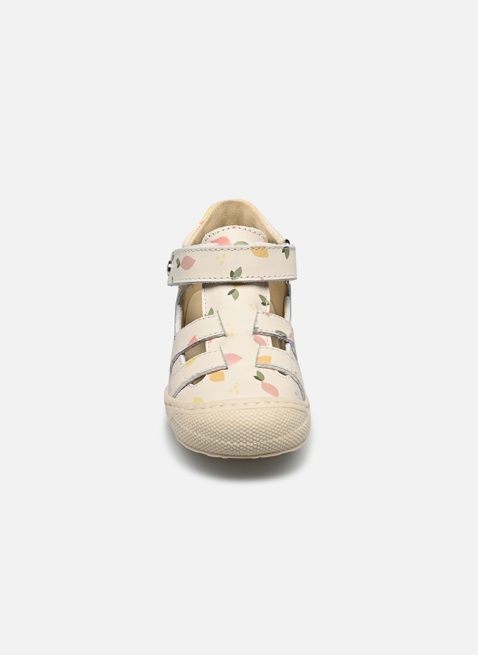 Sandales Bede fille multicolore Naturino Sandales Bede fille multicolore CALF PR CITRUS MILK
