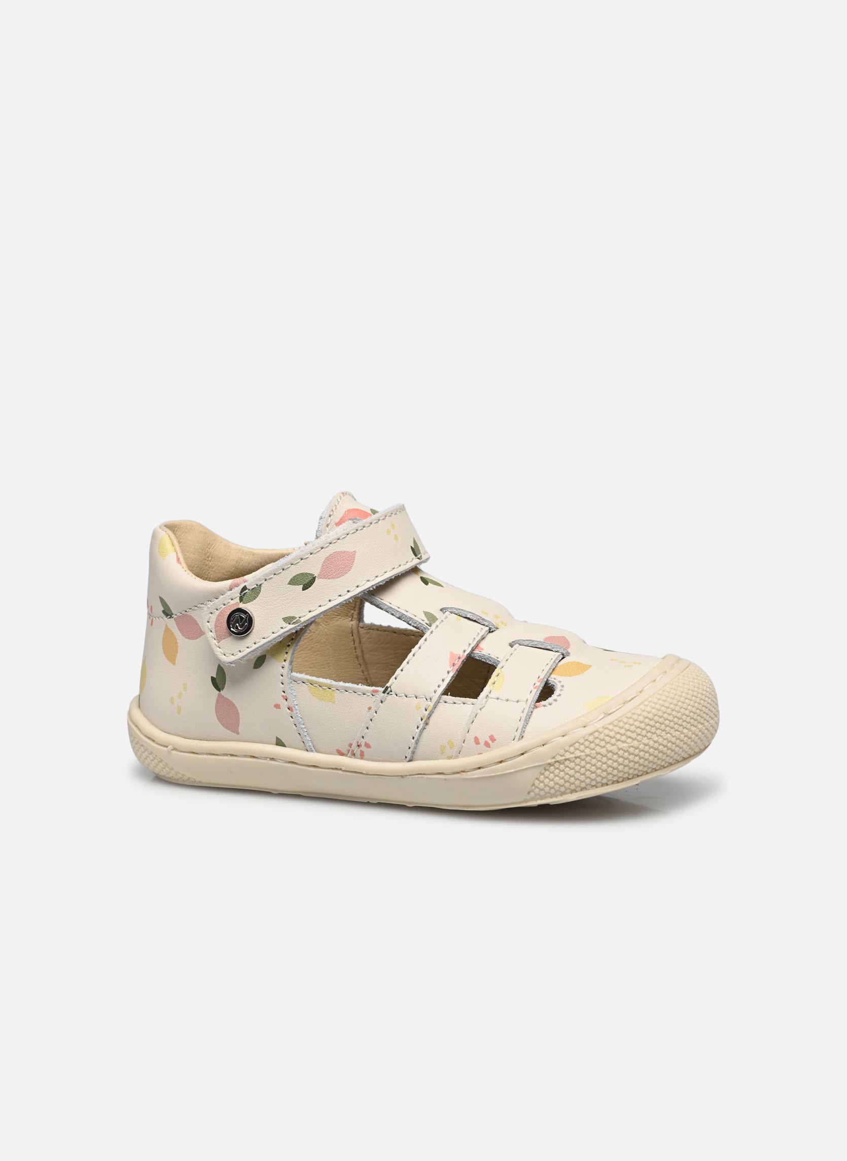 Sandales Bede fille multicolore Naturino Sandales Bede fille multicolore CALF PR CITRUS MILK