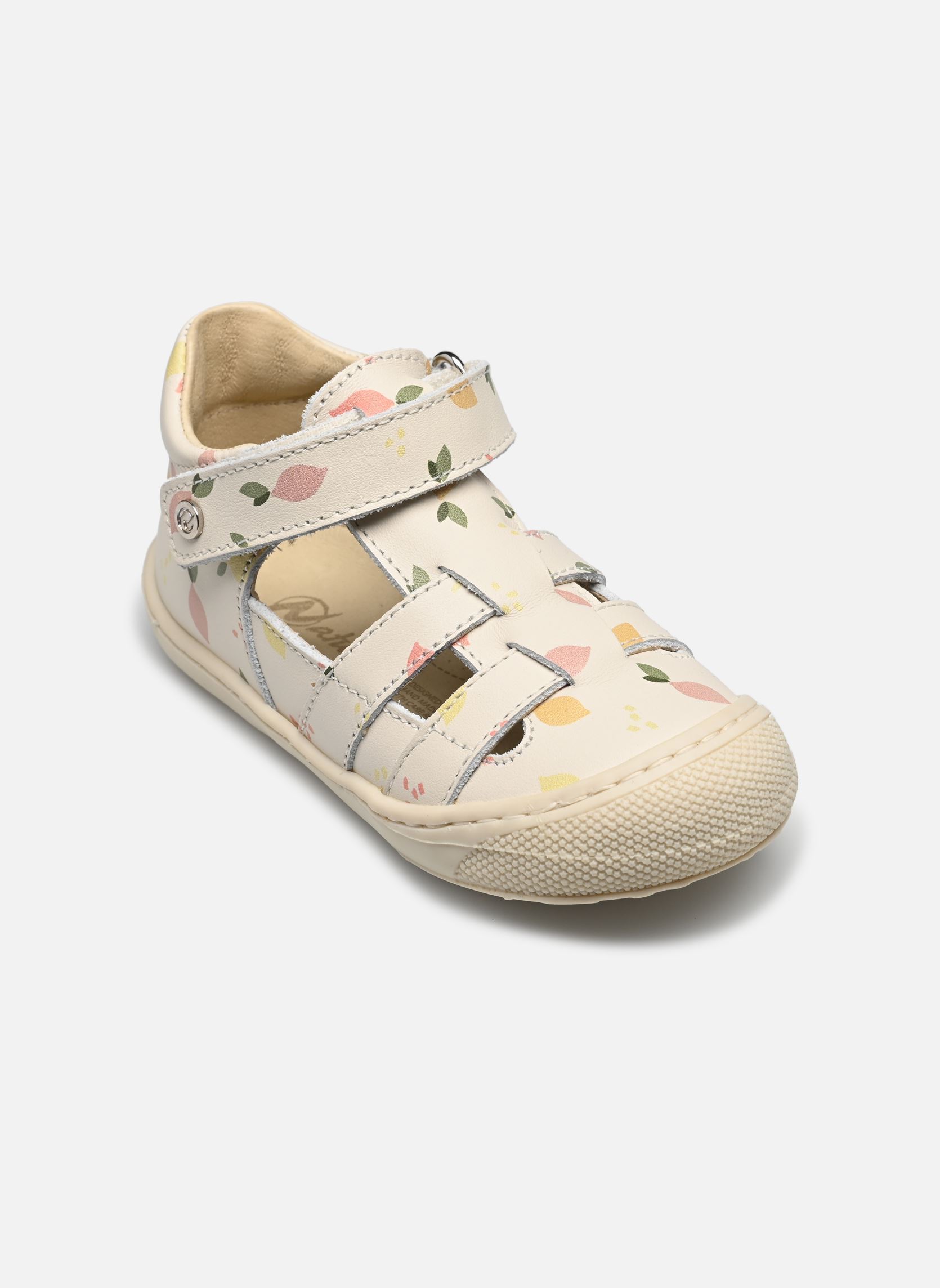 Sandales Bede fille multicolore Naturino Sandales Bede fille multicolore CALF PR CITRUS MILK