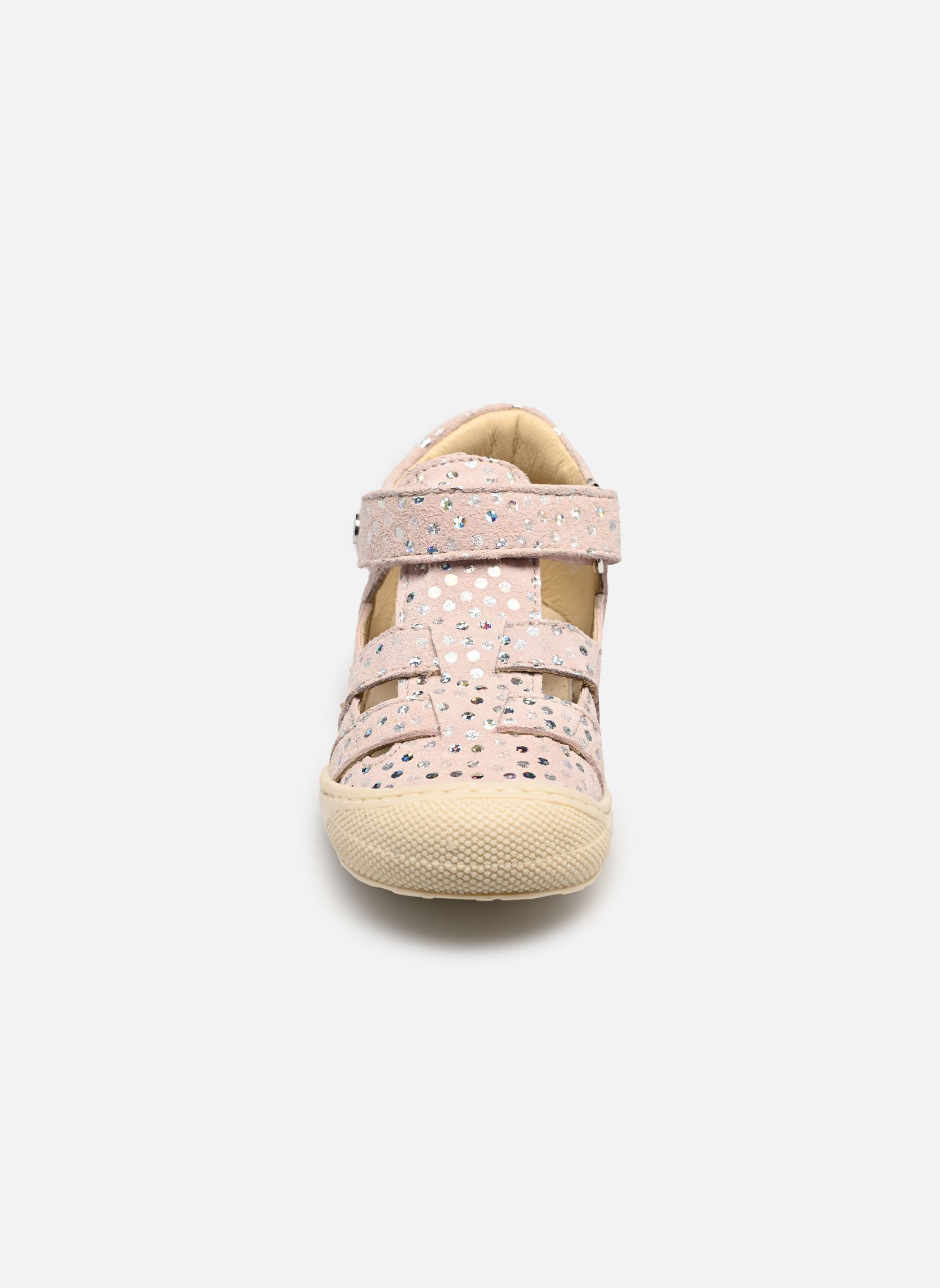 Sandalen Bede mädchen rosa Naturino Sandalen Bede mädchen rosa Suede Cristal Pink