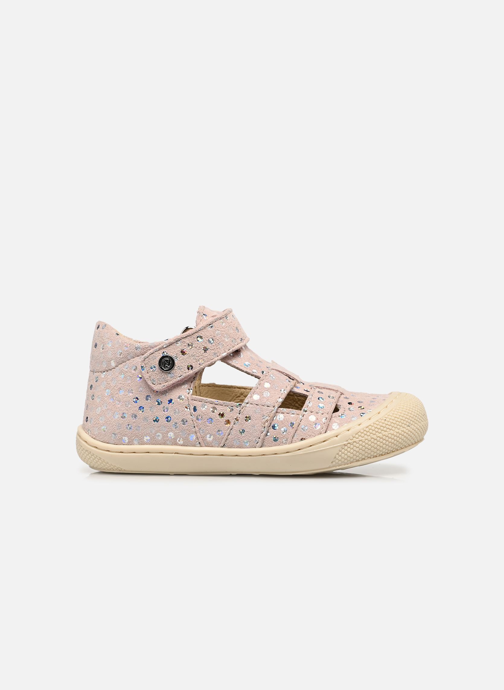 Sandalen Bede mädchen rosa Naturino Sandalen Bede mädchen rosa Suede Cristal Pink
