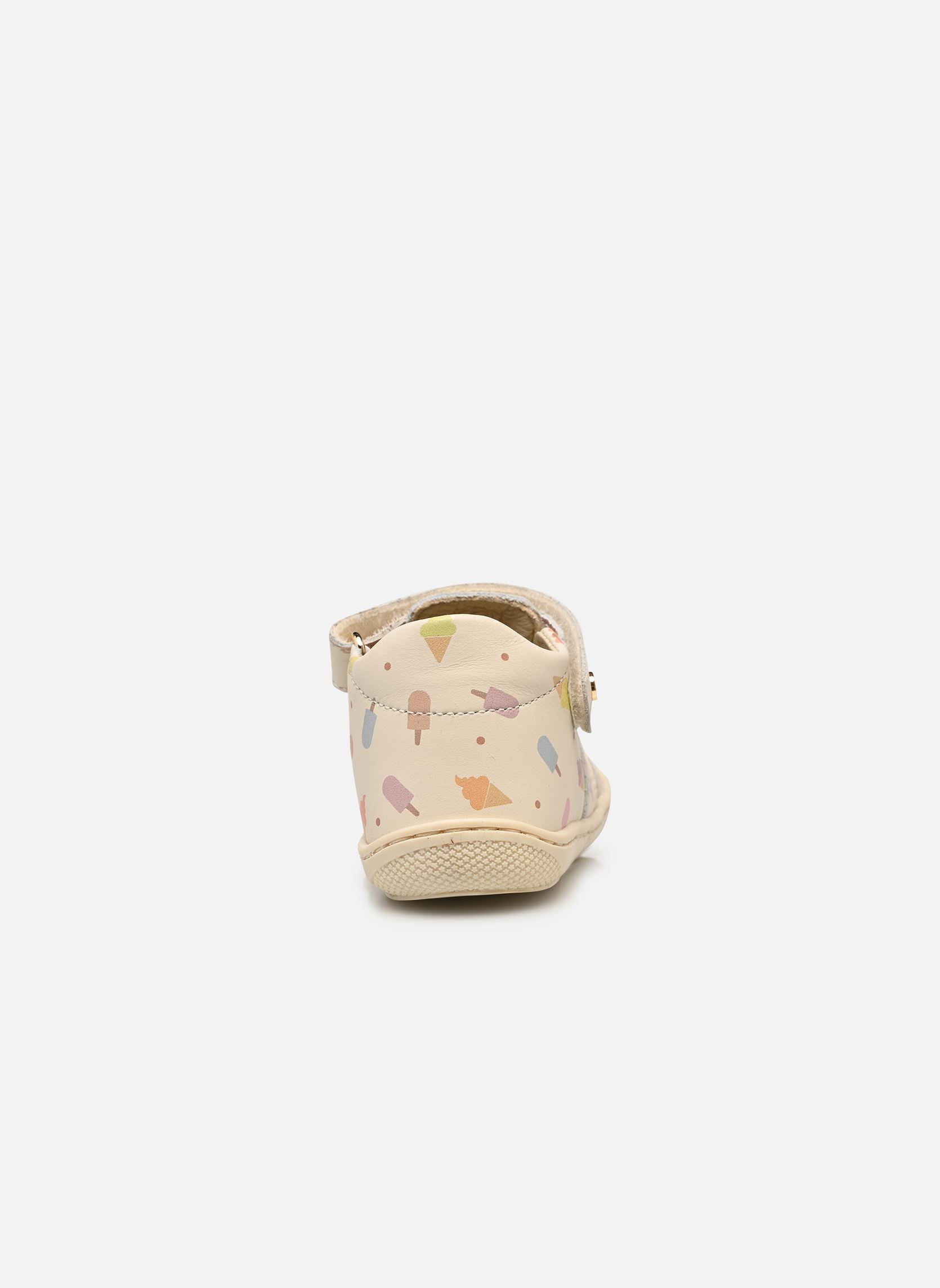 Sandalen Bede meisjes wit Naturino Sandalen Bede meisjes wit Calf Pr.Ice Cream Milk