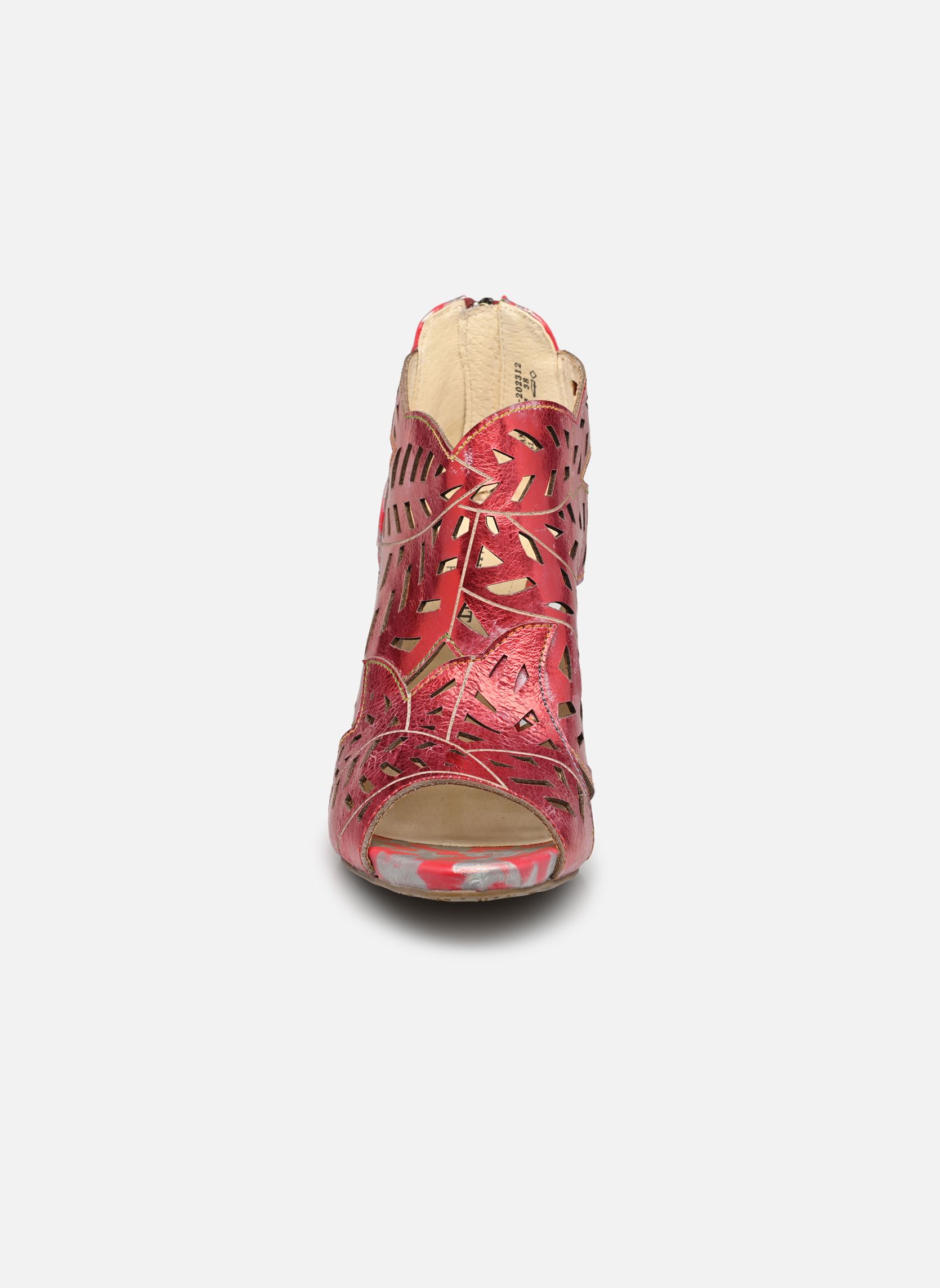 Sandales ALBANE 048 femme rouge Laura Vita Sandales ALBANE 048 femme rouge CERISE