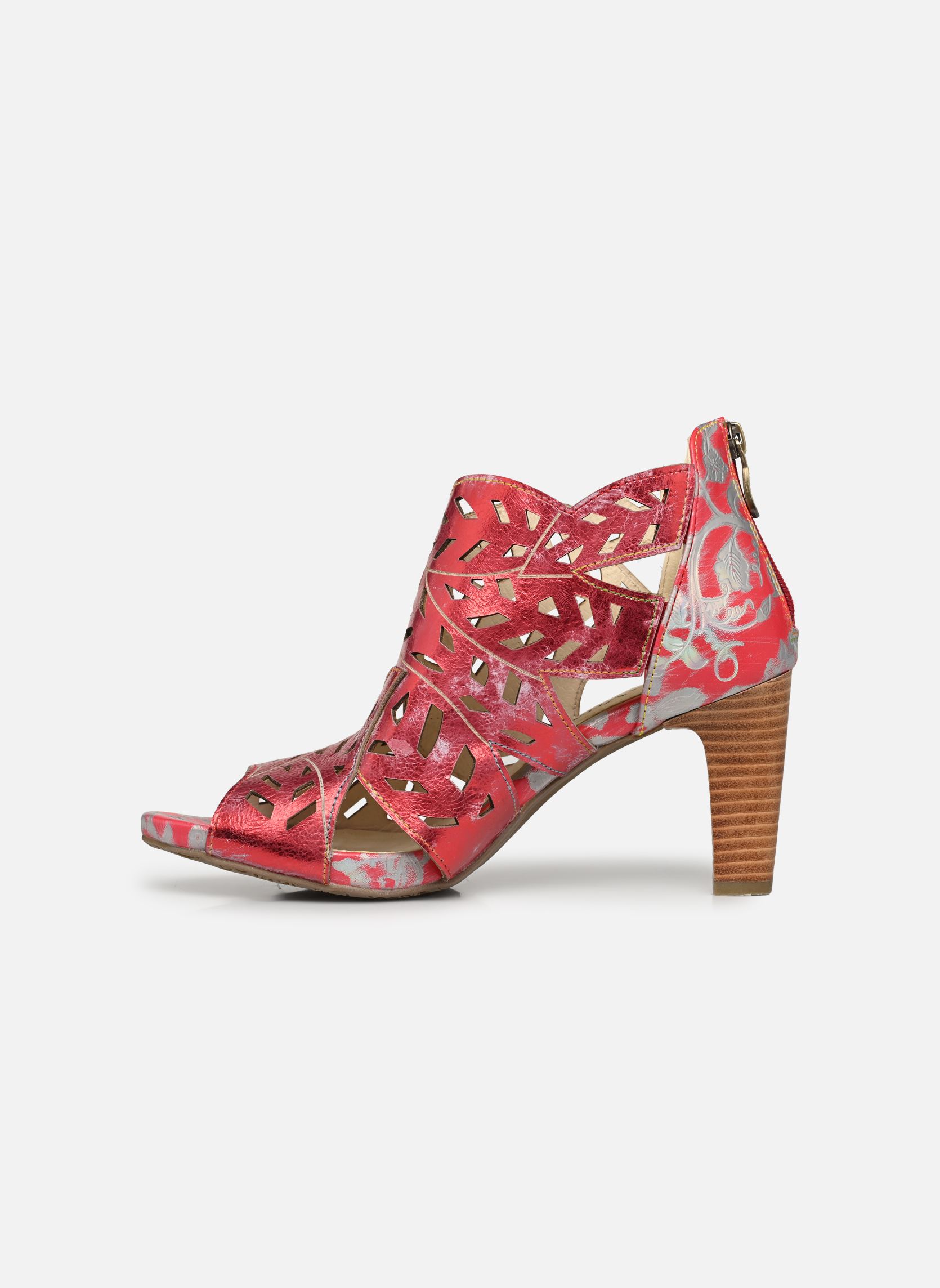 Sandales ALBANE 048 femme rouge Laura Vita Sandales ALBANE 048 femme rouge CERISE