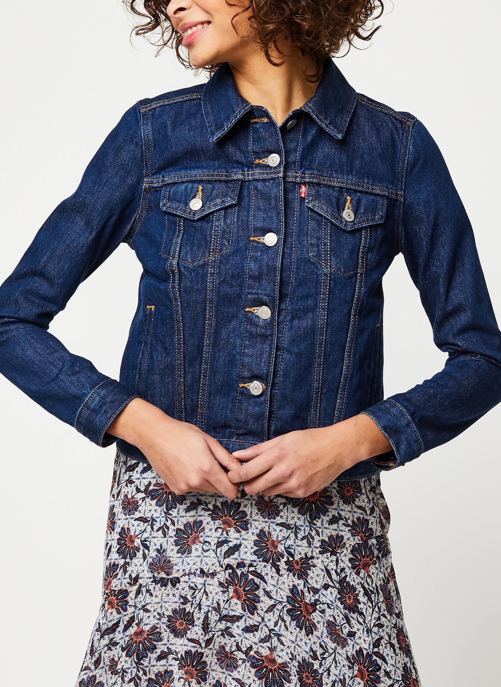 Jeansjacken Original Trucker damen blau Levi's Jeansjacken Original Trucker damen blau CLEAN DARK AUTHENTIC
