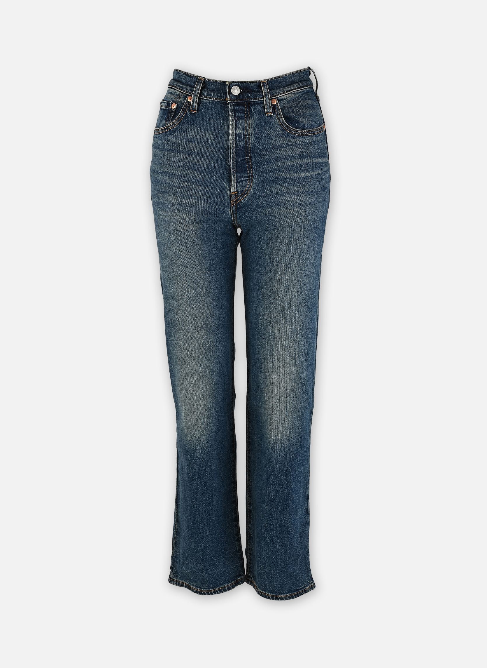 Vêtements Levi' ® Jean droit Ribcage Straight Ankle pour Femme - vue 1