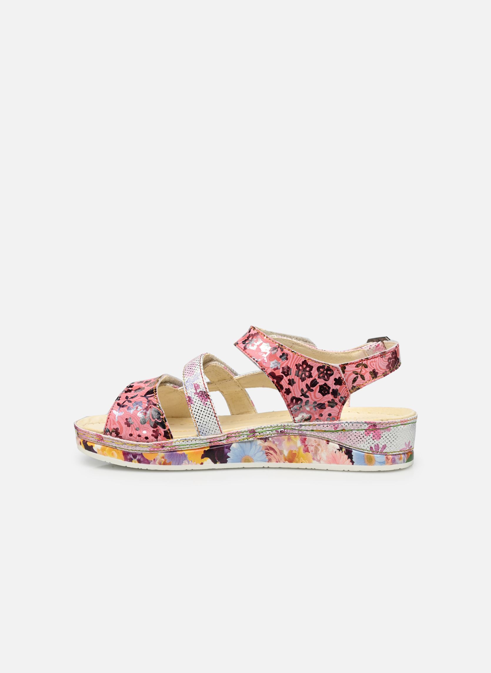 Sandales compensées et plateformes Brcuelo 06 femme rose Laura Vita Sandales compensées et plateformes Brcuelo 06 femme rose Cerise