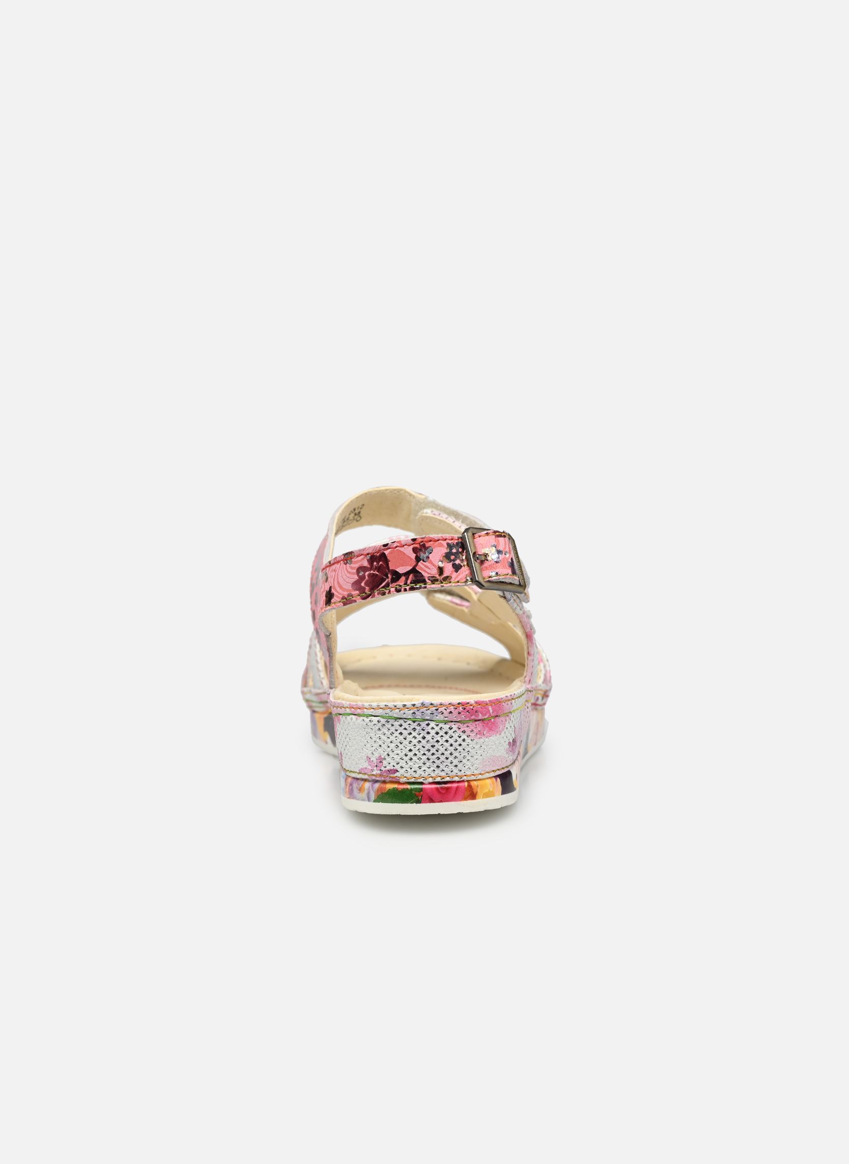 Sandales compensées et plateformes Brcuelo 06 femme rose Laura Vita Sandales compensées et plateformes Brcuelo 06 femme rose Cerise