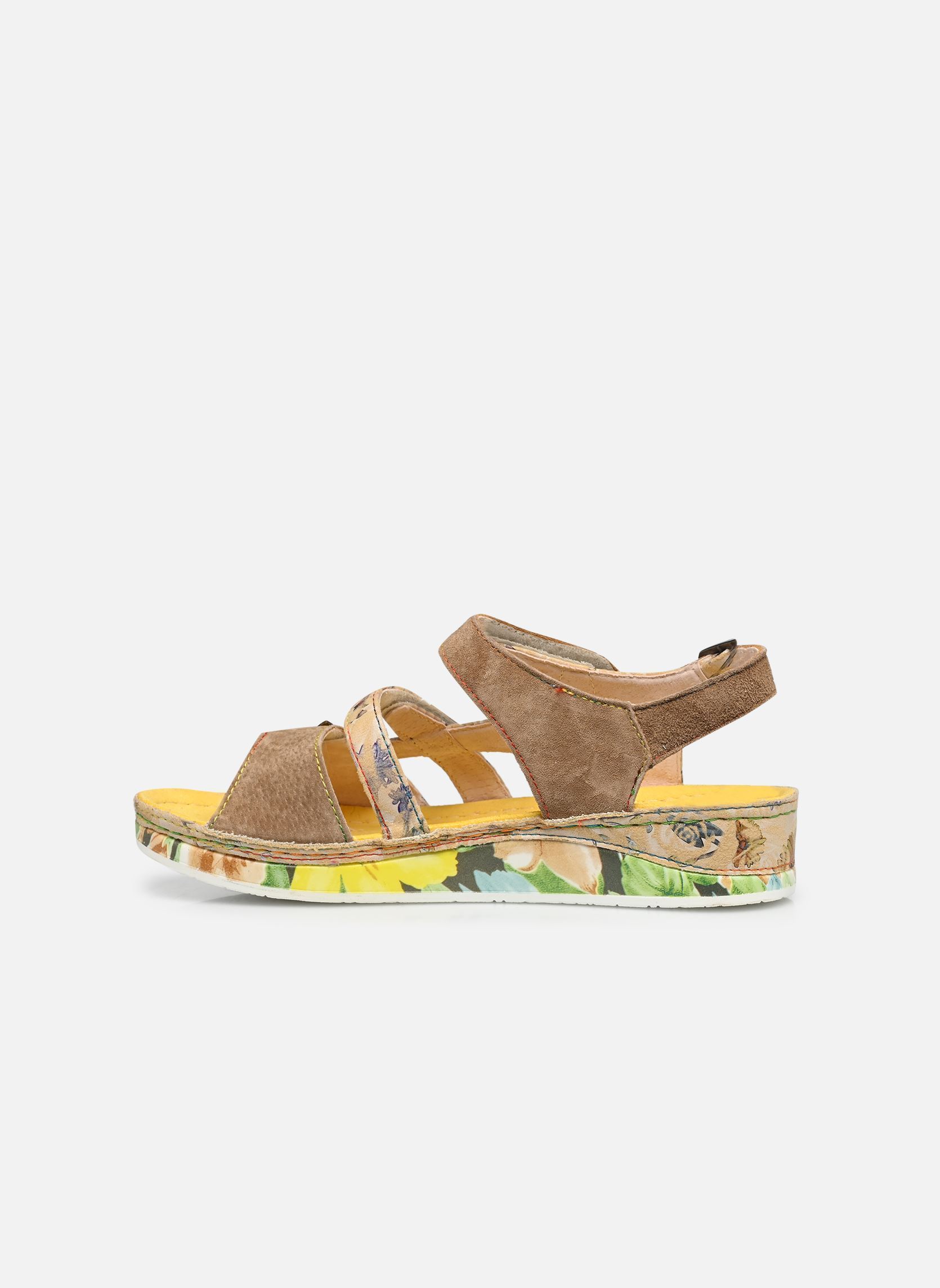 Keil- und Plateausandalen Brcuelo 06 damen beige Laura Vita Keil- und Plateausandalen Brcuelo 06 damen beige Sable