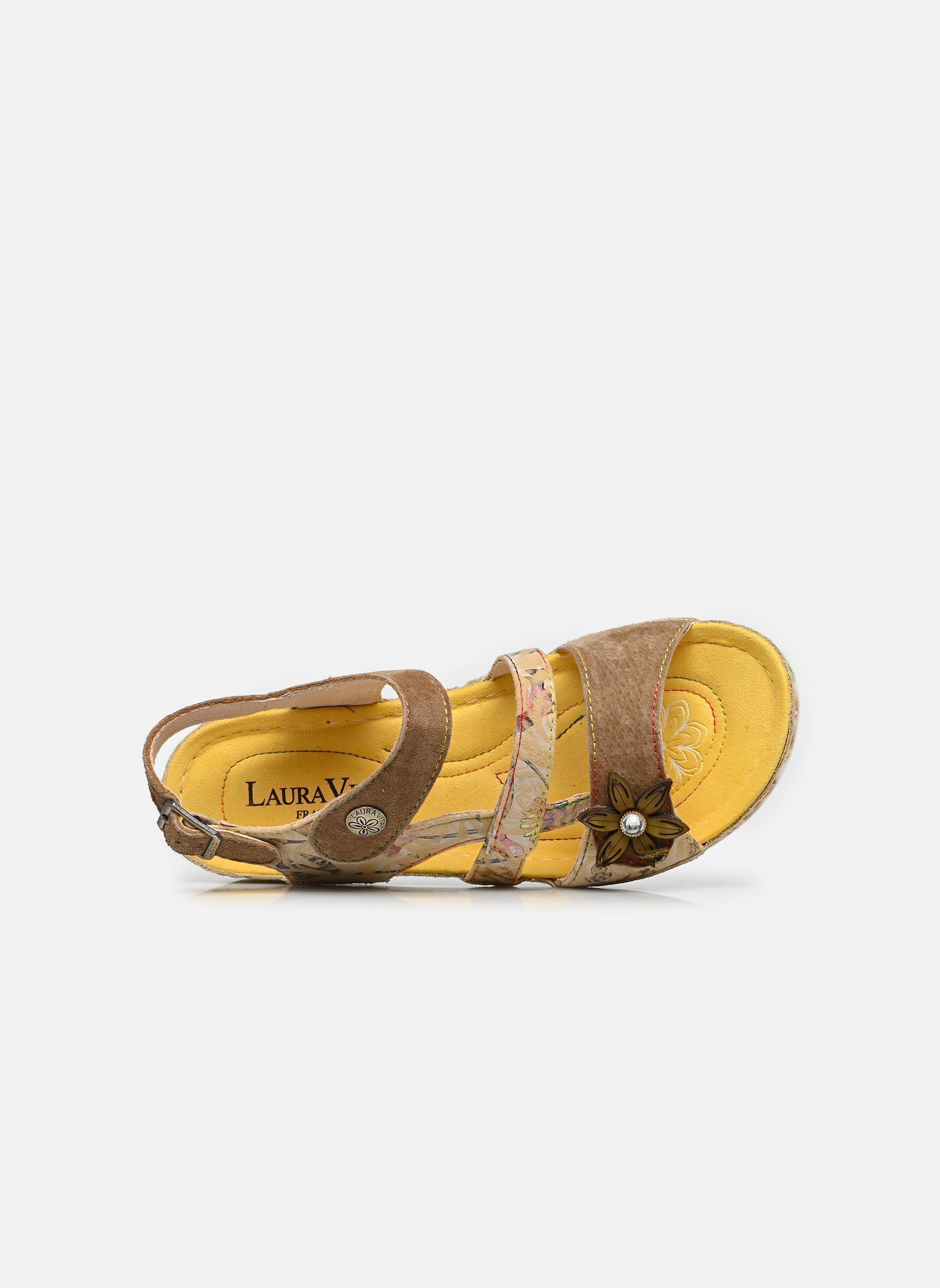 Keil- und Plateausandalen Brcuelo 06 damen beige Laura Vita Keil- und Plateausandalen Brcuelo 06 damen beige Sable