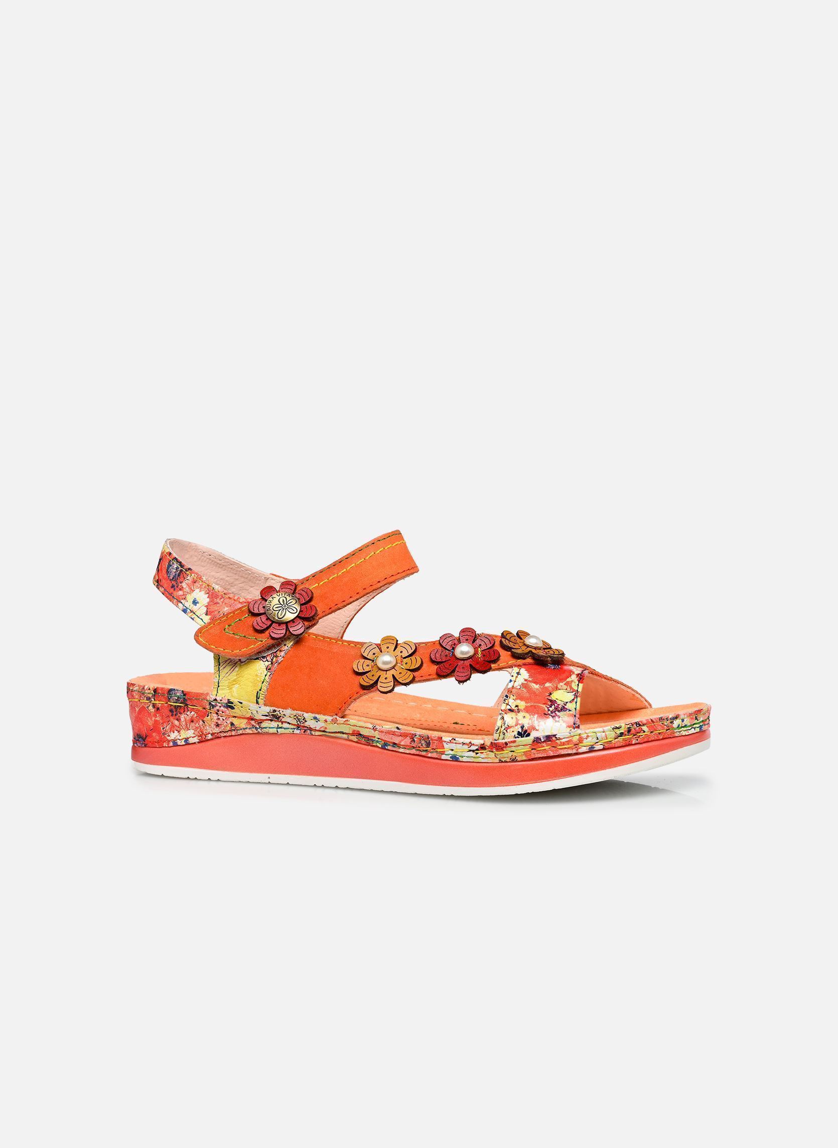 Keil- und Plateausandalen Brcuelo 81 damen orange Laura Vita Keil- und Plateausandalen Brcuelo 81 damen orange Abricot